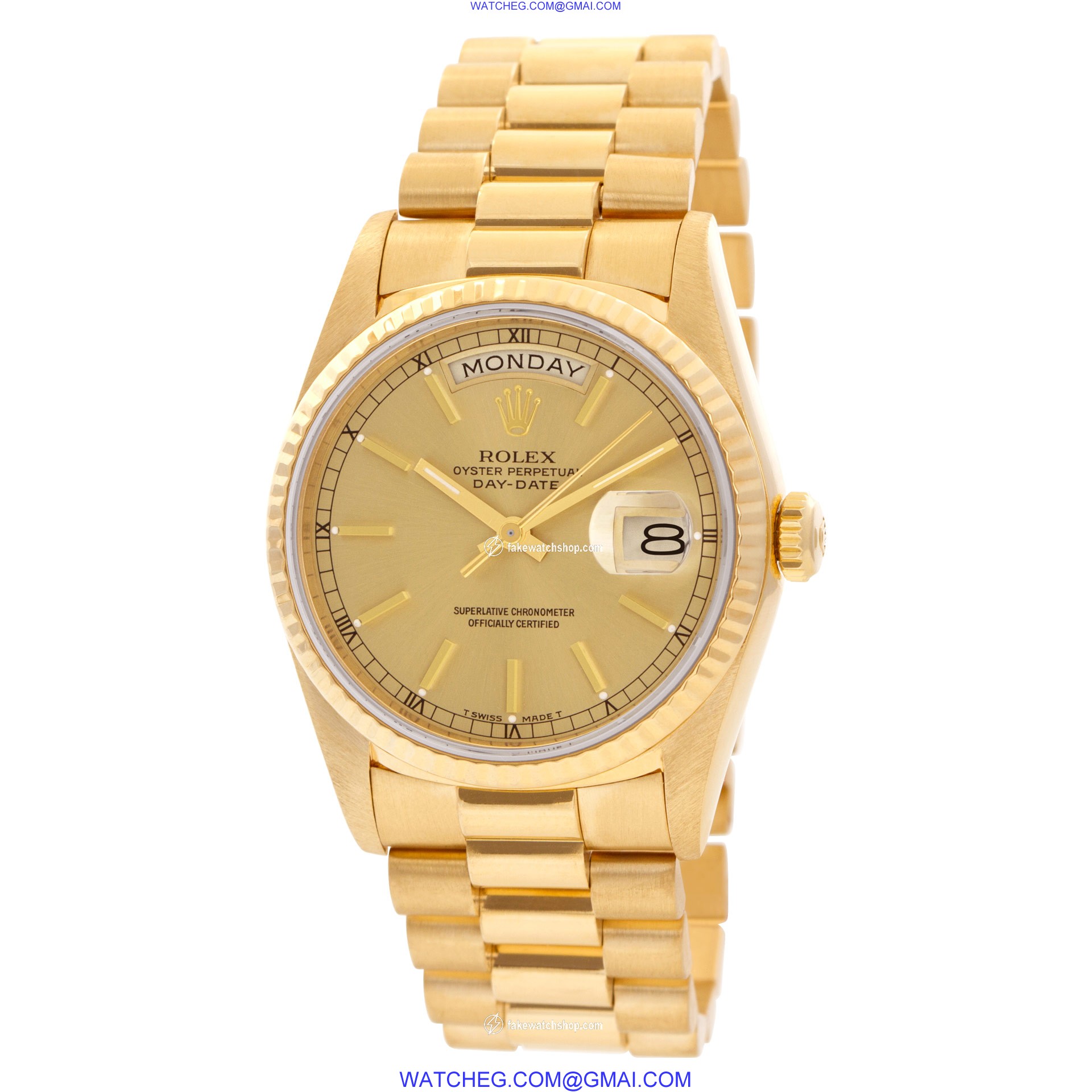 Rolex 18238 Day-Date Automatic Male 18k yellow gold 3