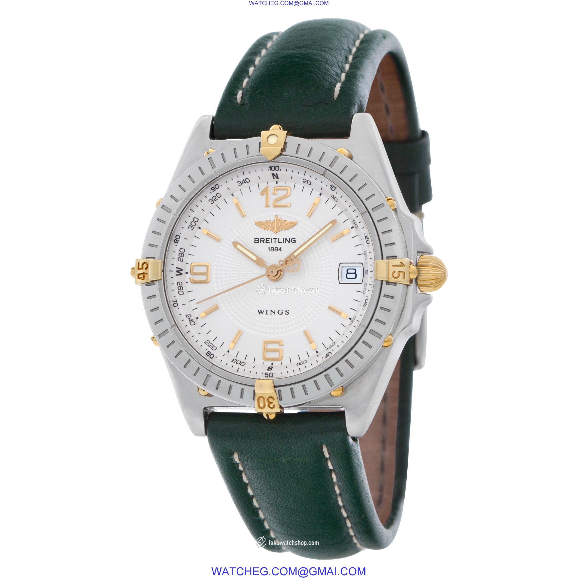 Breitling b10050 Wings Automatic Unisex 18k gold & Stainless Steel 3