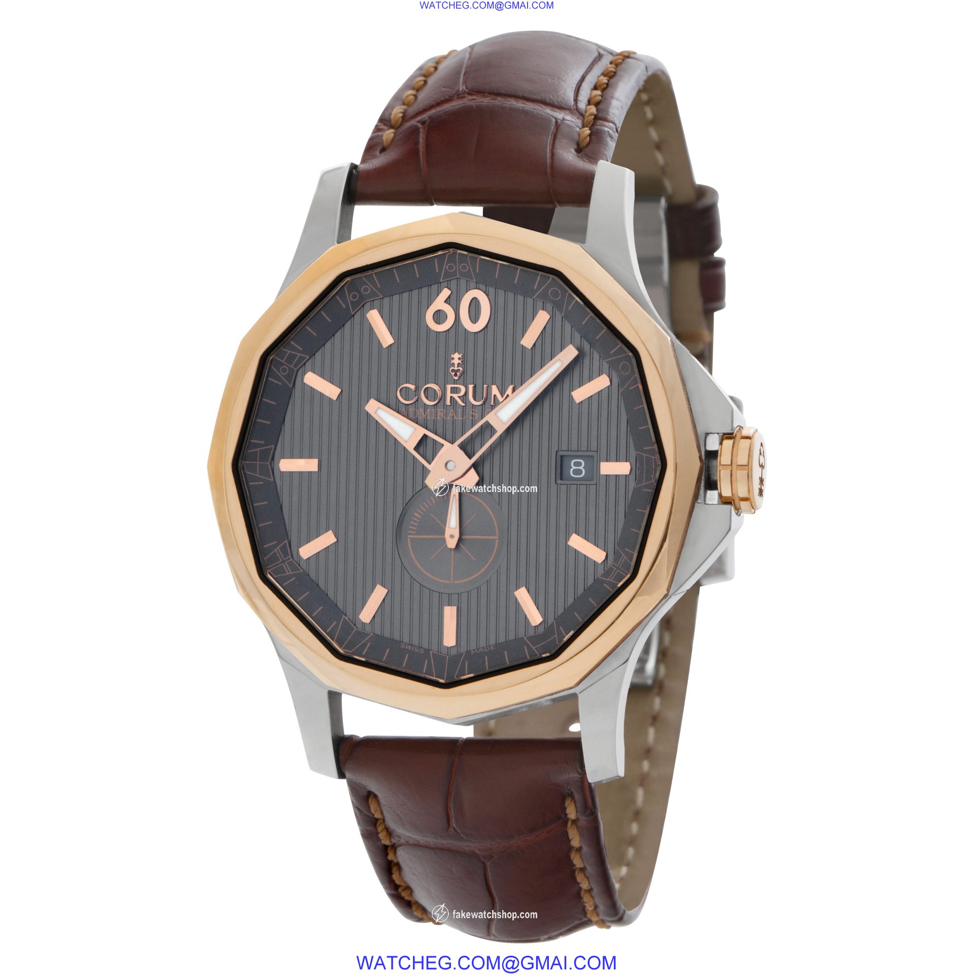 Corum 395.101.24/0F02 AK11 Admirals Cup Automatic Unisex 18k gold & Stainless Steel 3