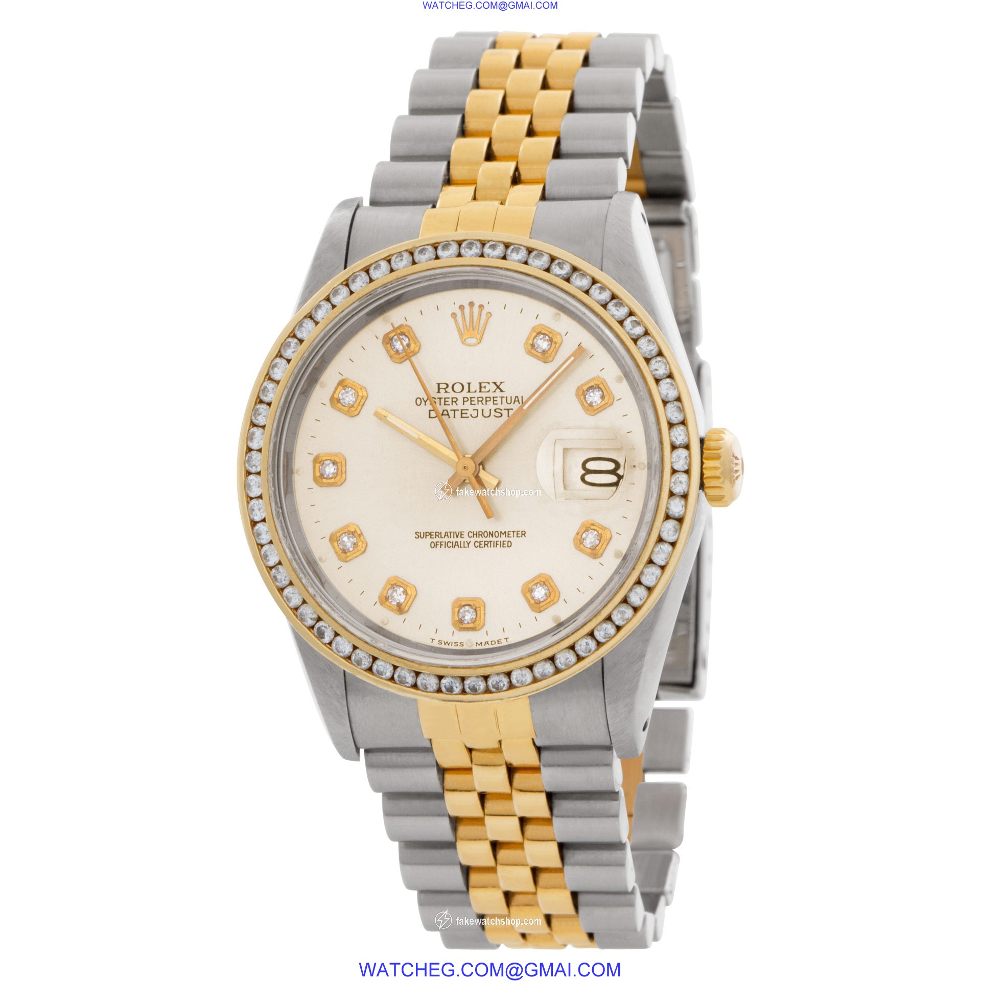Rolex 16233 Datejust Automatic Unisex Stainless Steel 3