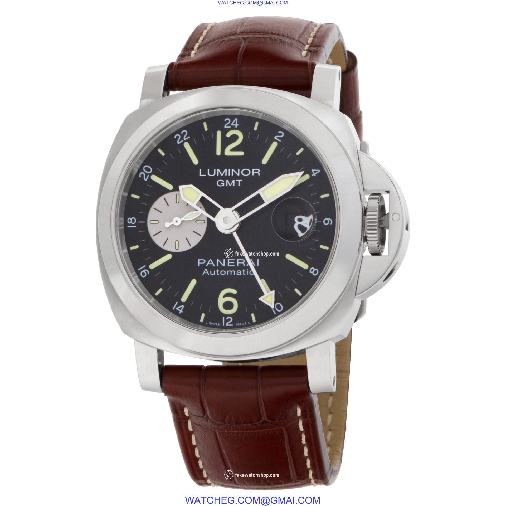 Panerai PAM01088 luminor GMT Automatic Male Stainless Steel 3