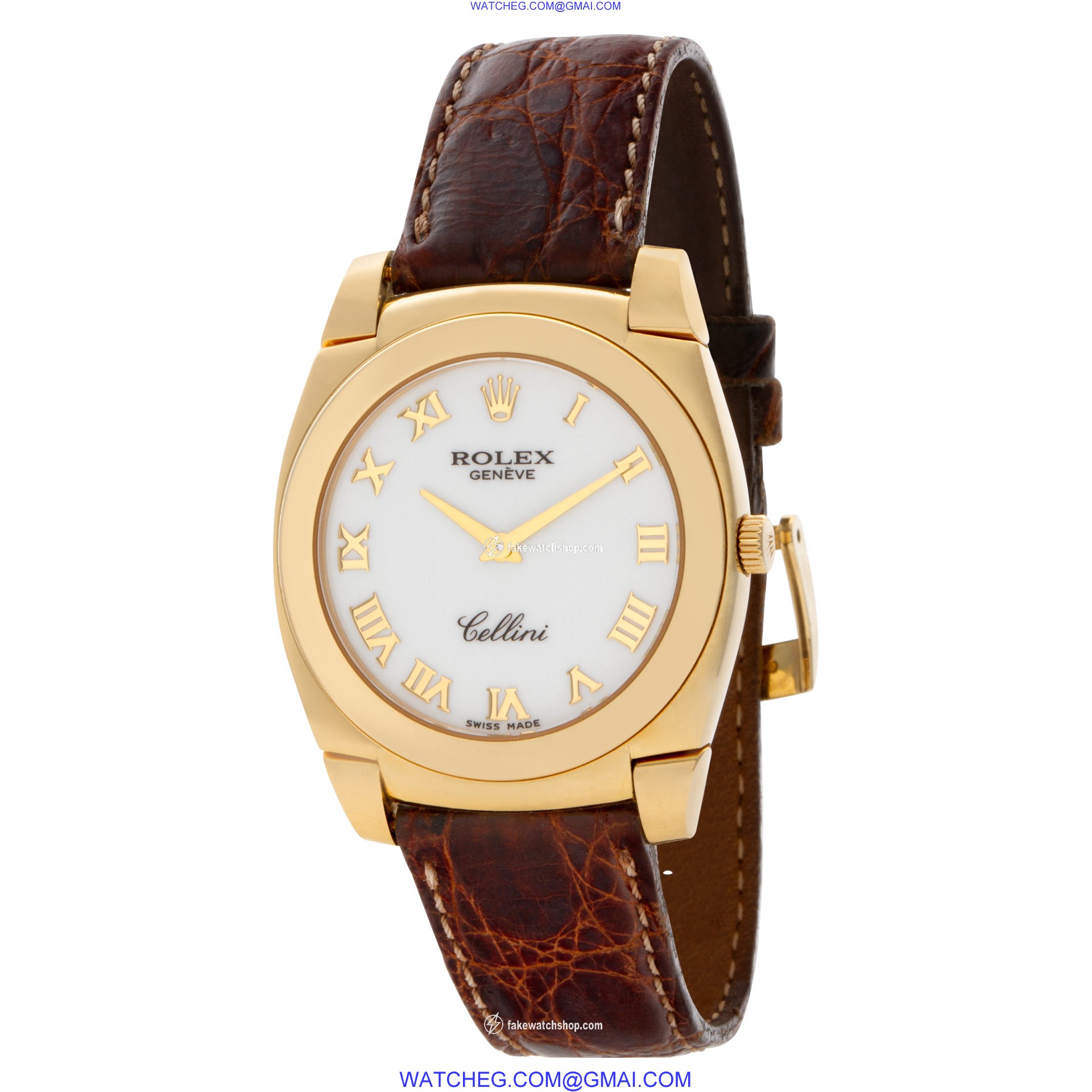 Rolex 5330/8 Cellini Cestello Quartz Male 18k yellow gold 3