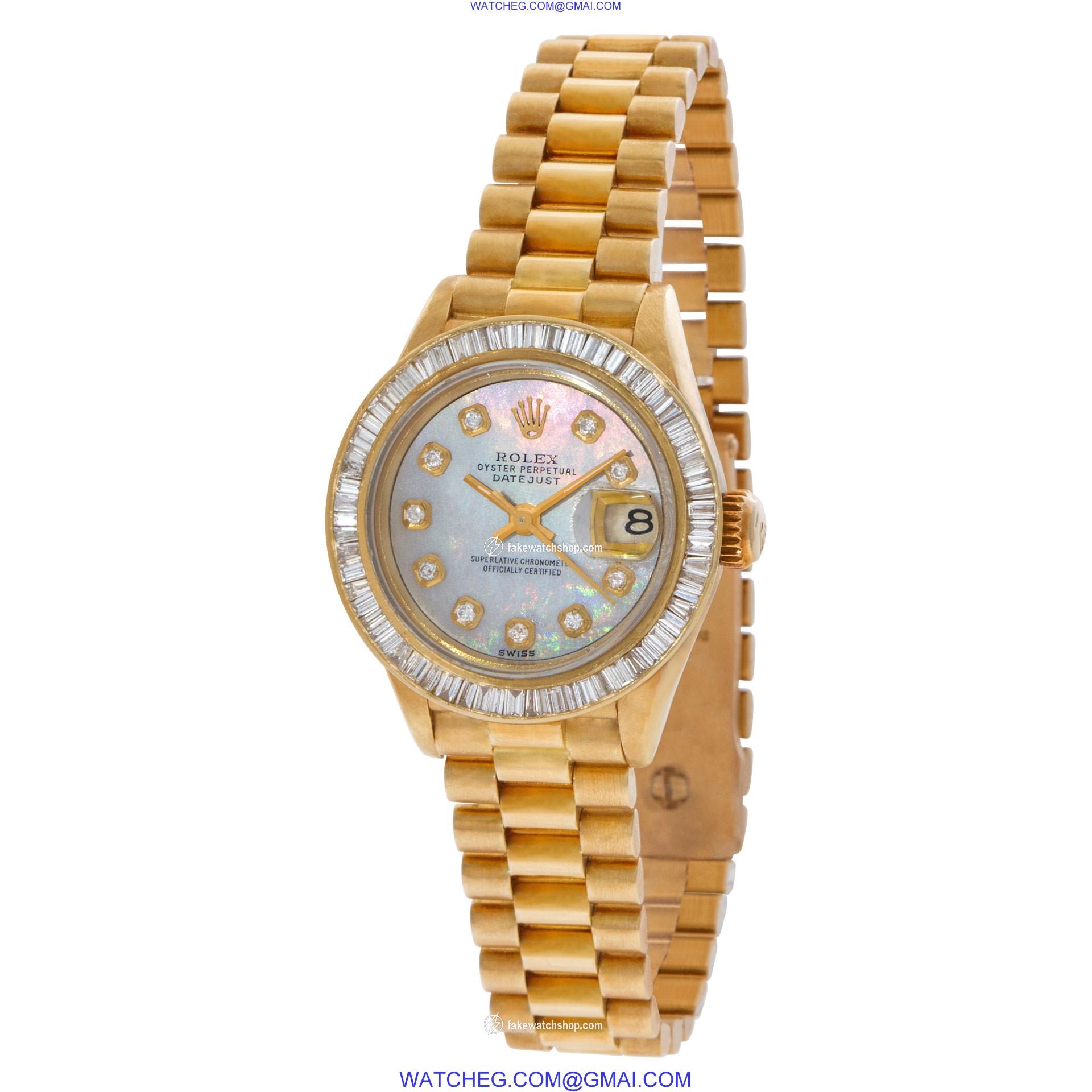 Rolex 69178 Datejust Automatic Female 18k yellow gold 3