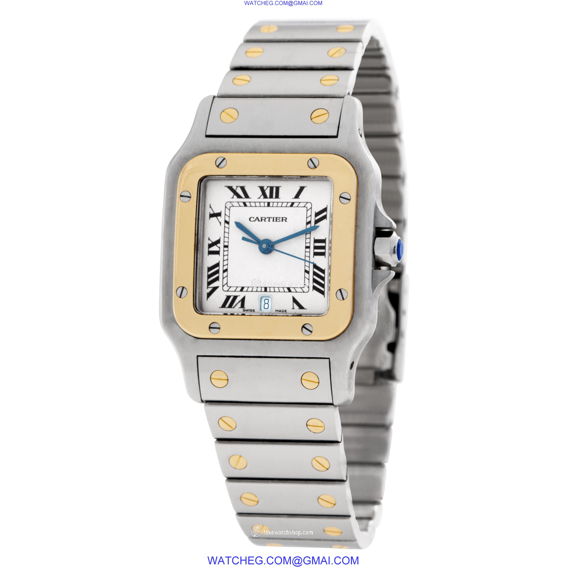 Cartier 1566 Santos Quartz Female Stainless Steel 3