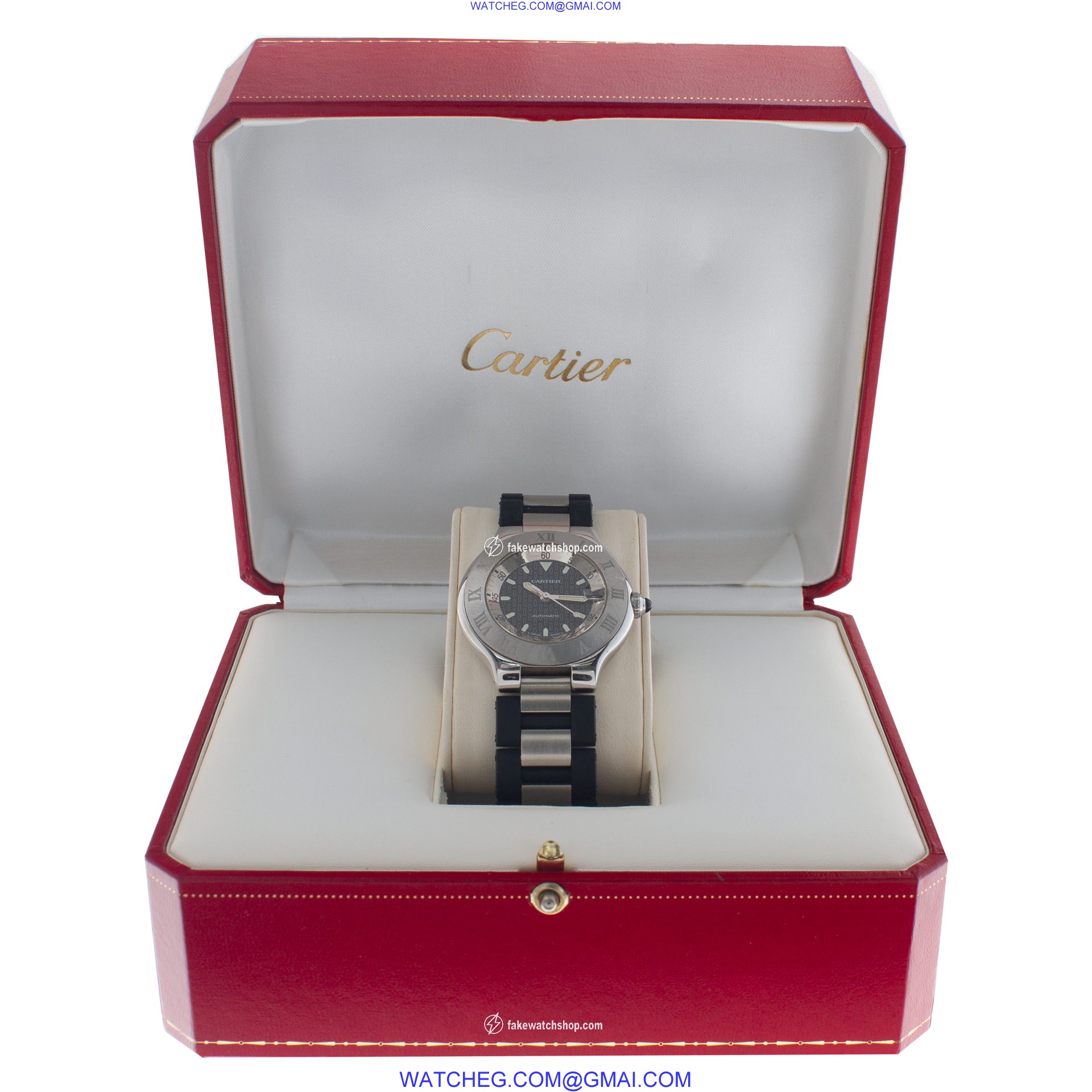 Cartier w10147u2 Autoscaph Automatic Unisex Stainless Steel 3