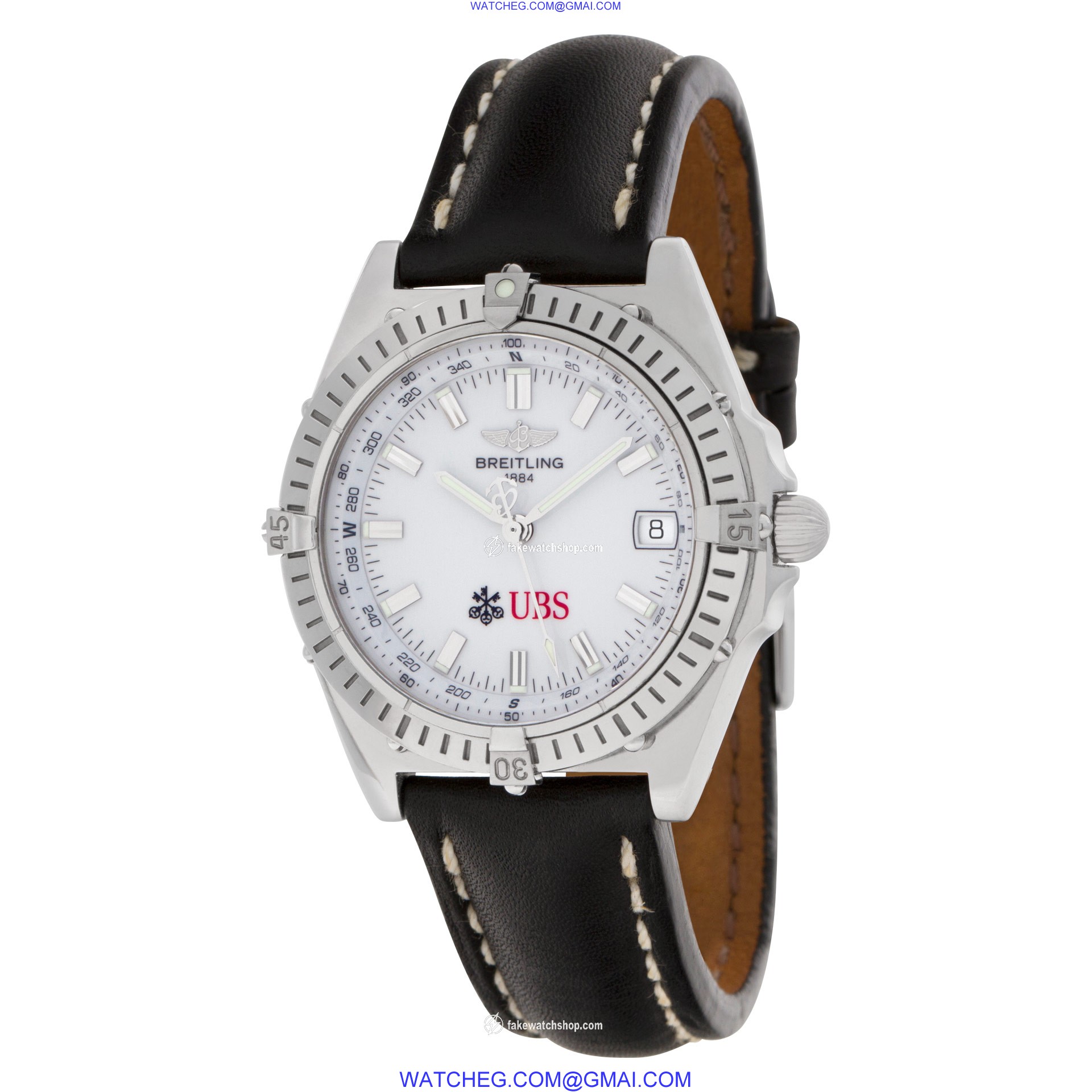 Breitling a10350 Wind Rider Wings Automatic Unisex Stainless Steel 3