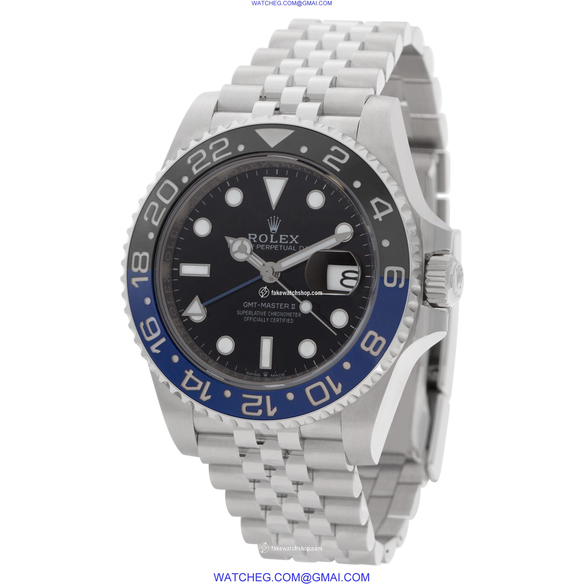 Rolex 126710BLNR GMT Master II Batman Automatic Male Stainless Steel 3