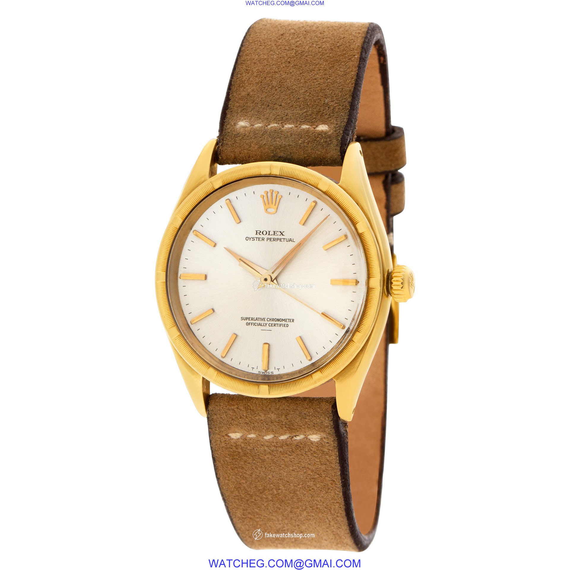 Rolex 1007 Oyster Perpetual Automatic Unisex 14k yellow gold 3