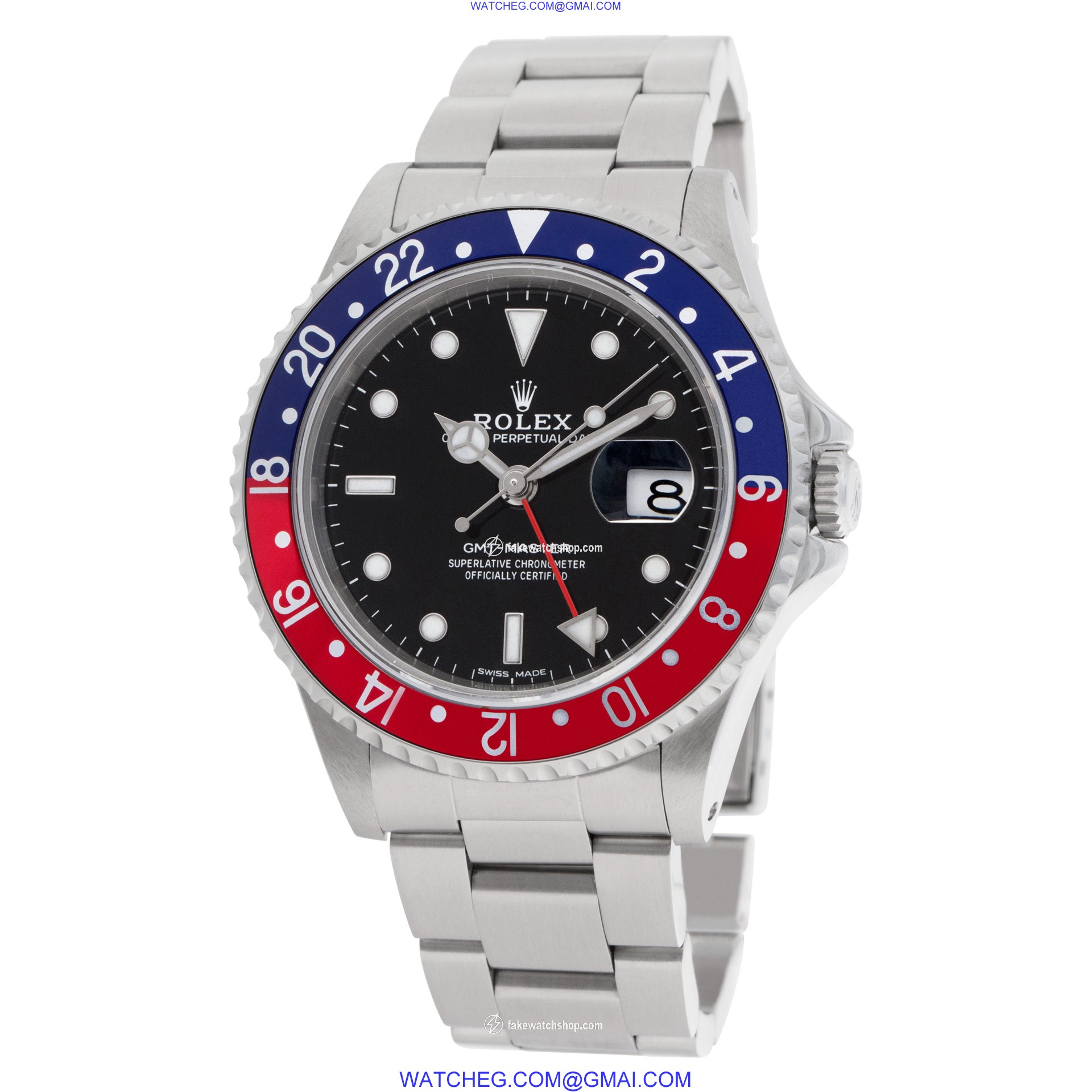 Rolex 16700 GMT Master Pepsi Automatic Male Stainless Steel 3