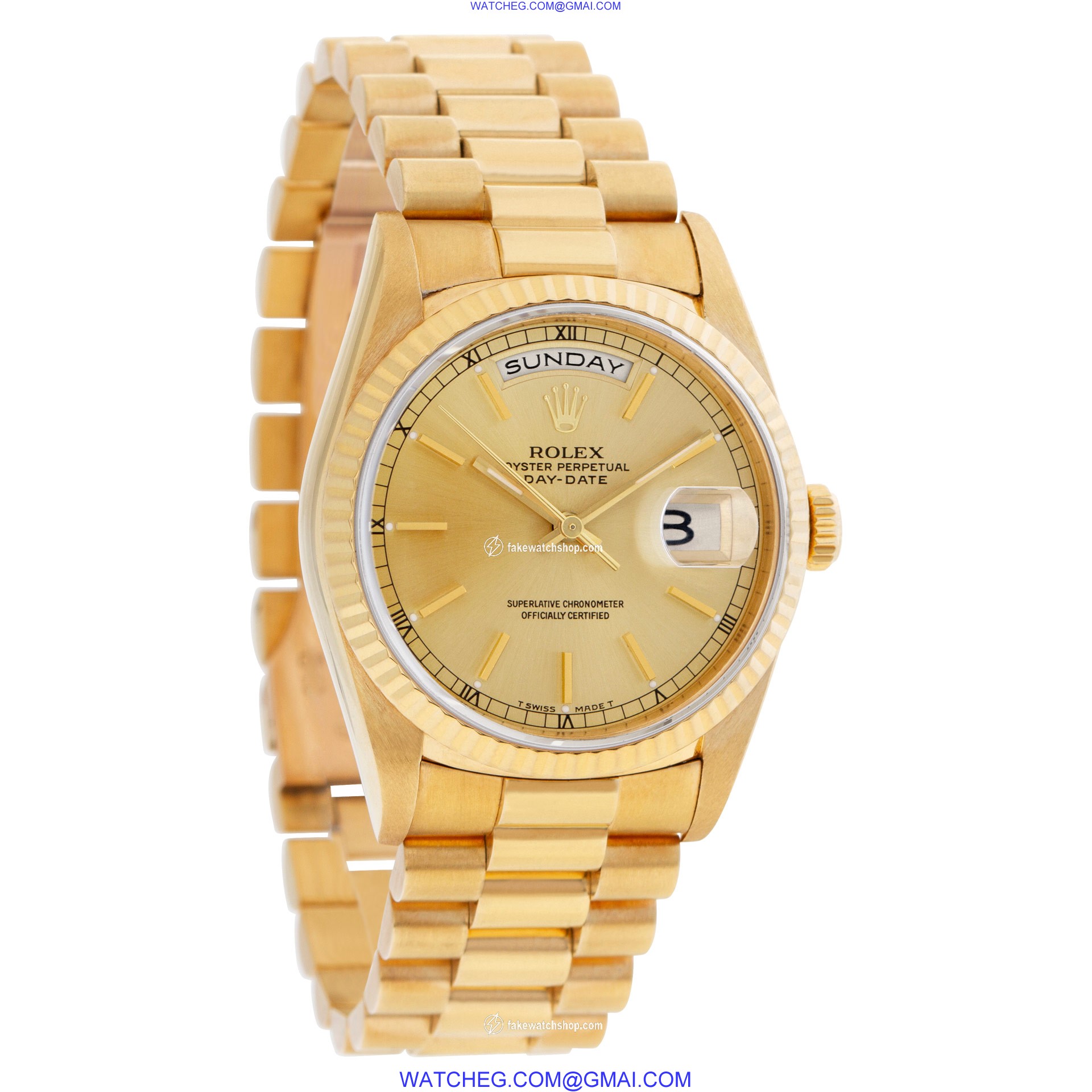 Rolex 18238 Day-Date Automatic Male 18k yellow gold 3