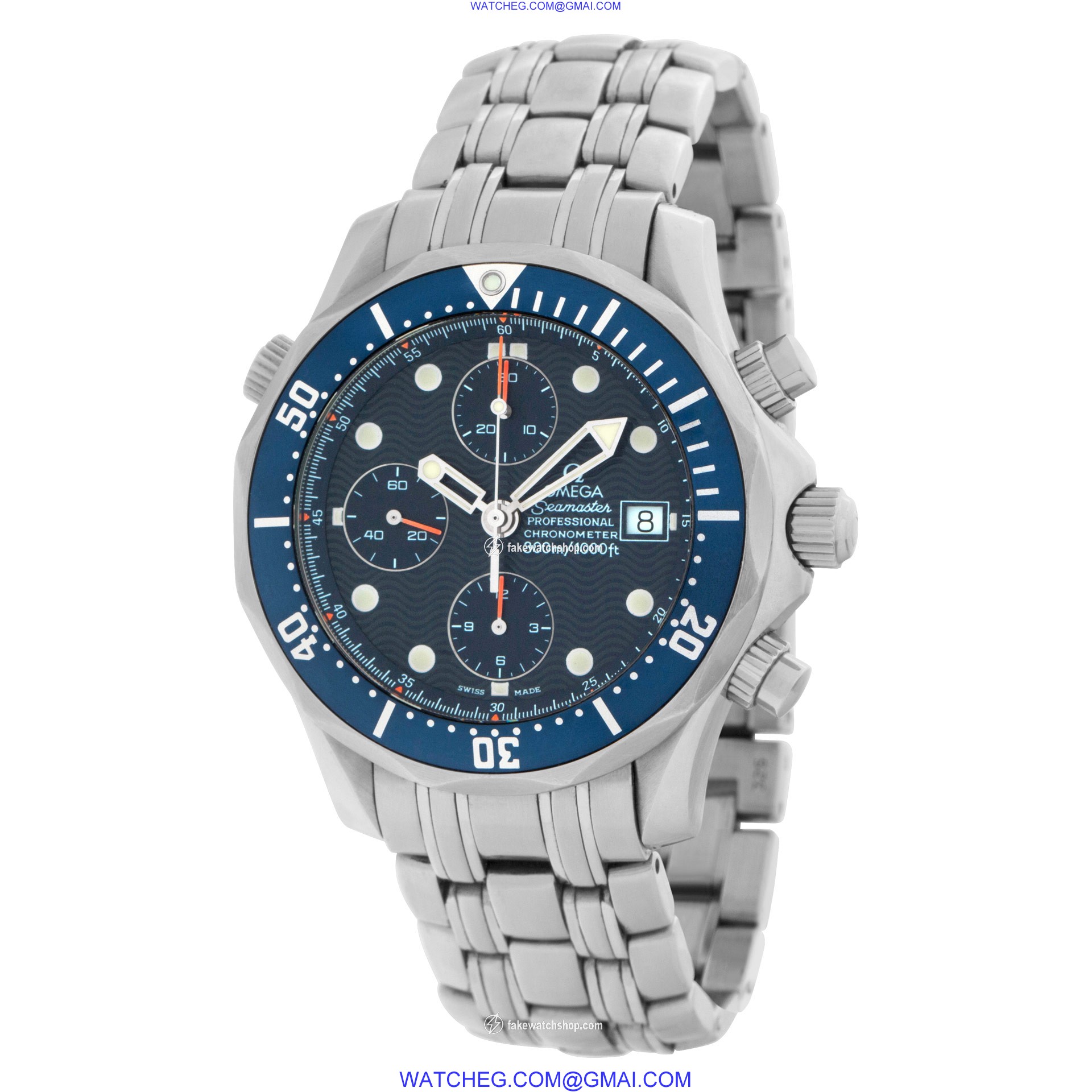 Omega 2225.80.00 Seamaster Automatic Male Stainless Steel 3