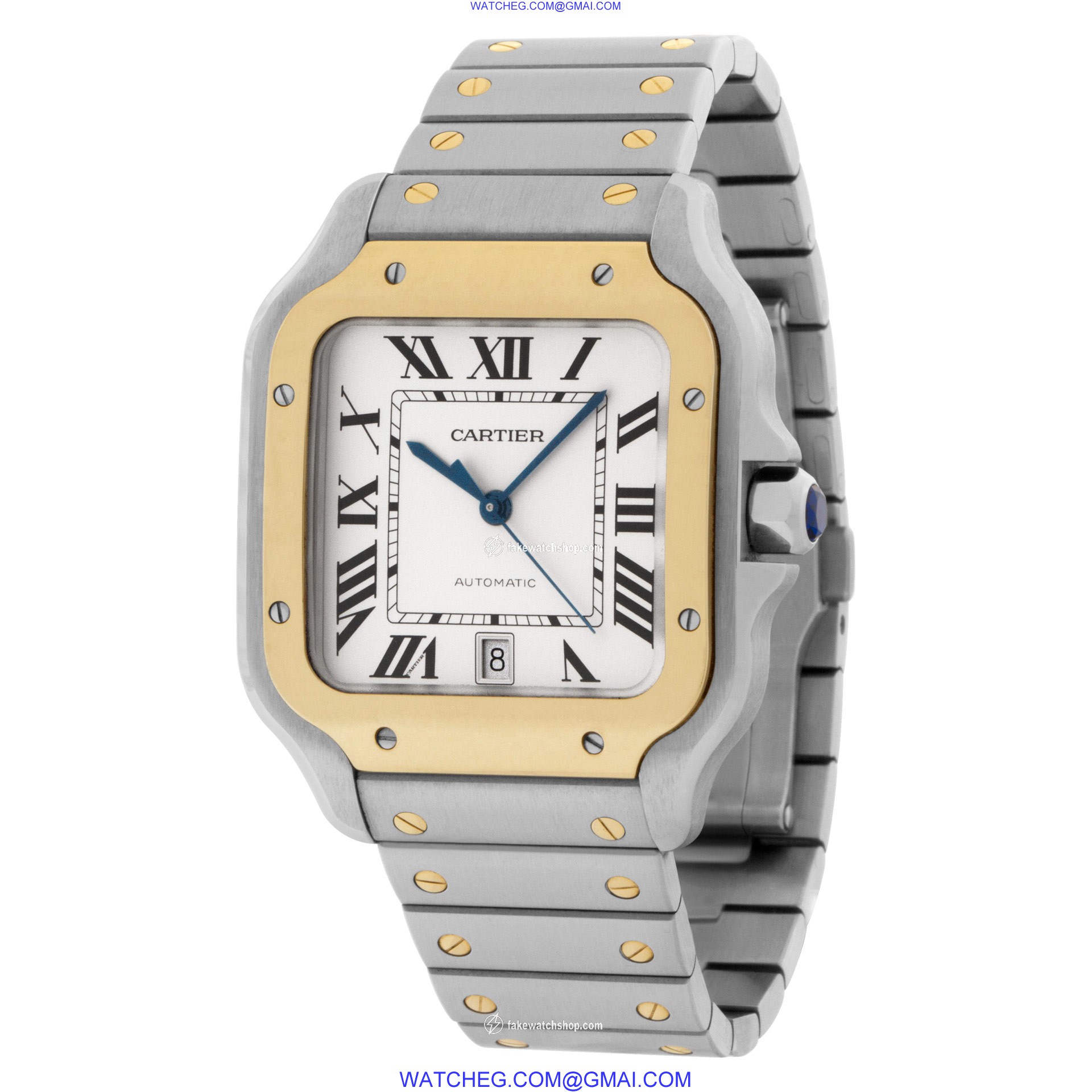 Cartier W2SA0006 Santos Automatic Male Stainless Steel 3