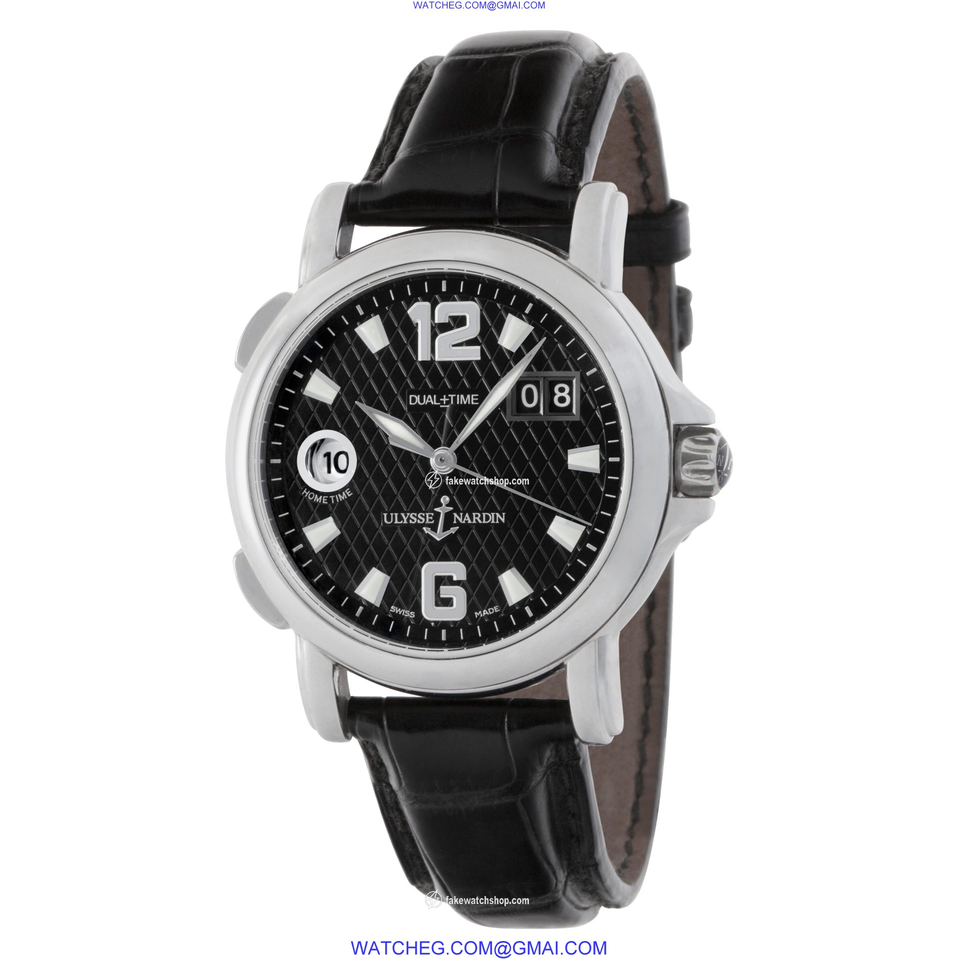 Ulysse Nardin 223-88/60 Dual Time Automatic Unisex Stainless Steel 3
