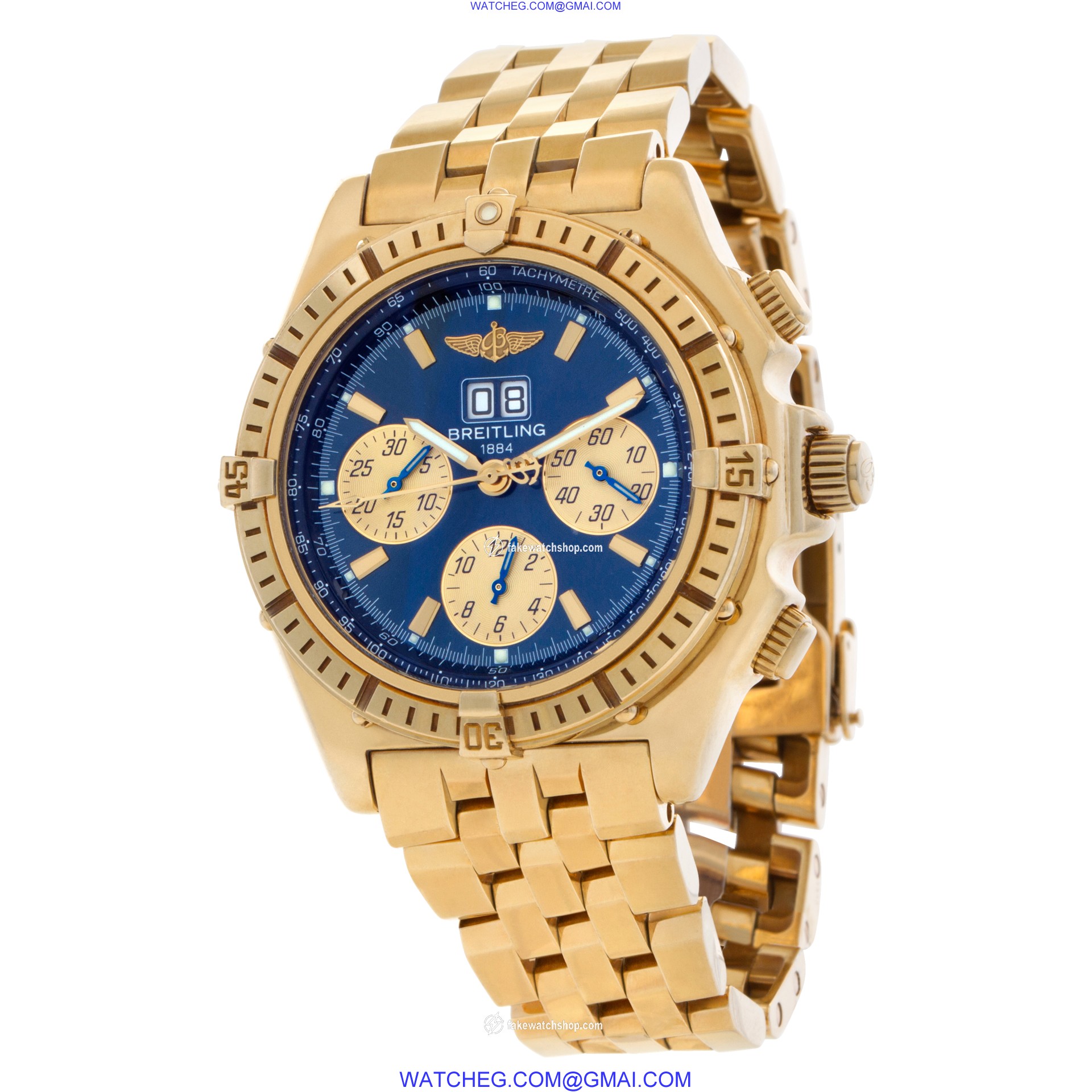 Breitling k44355 Crosswind Automatic Male 18k yellow gold 3
