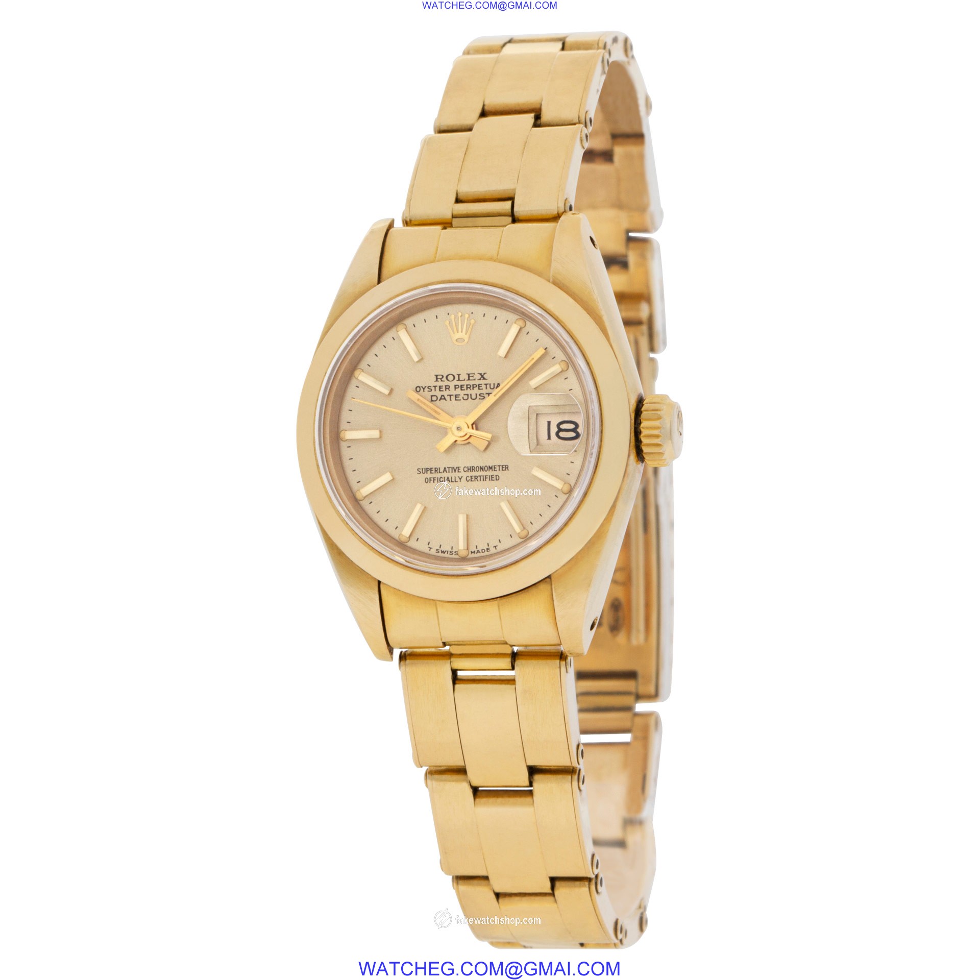 Rolex 6916 Datejust Automatic Female 18k yellow gold 3
