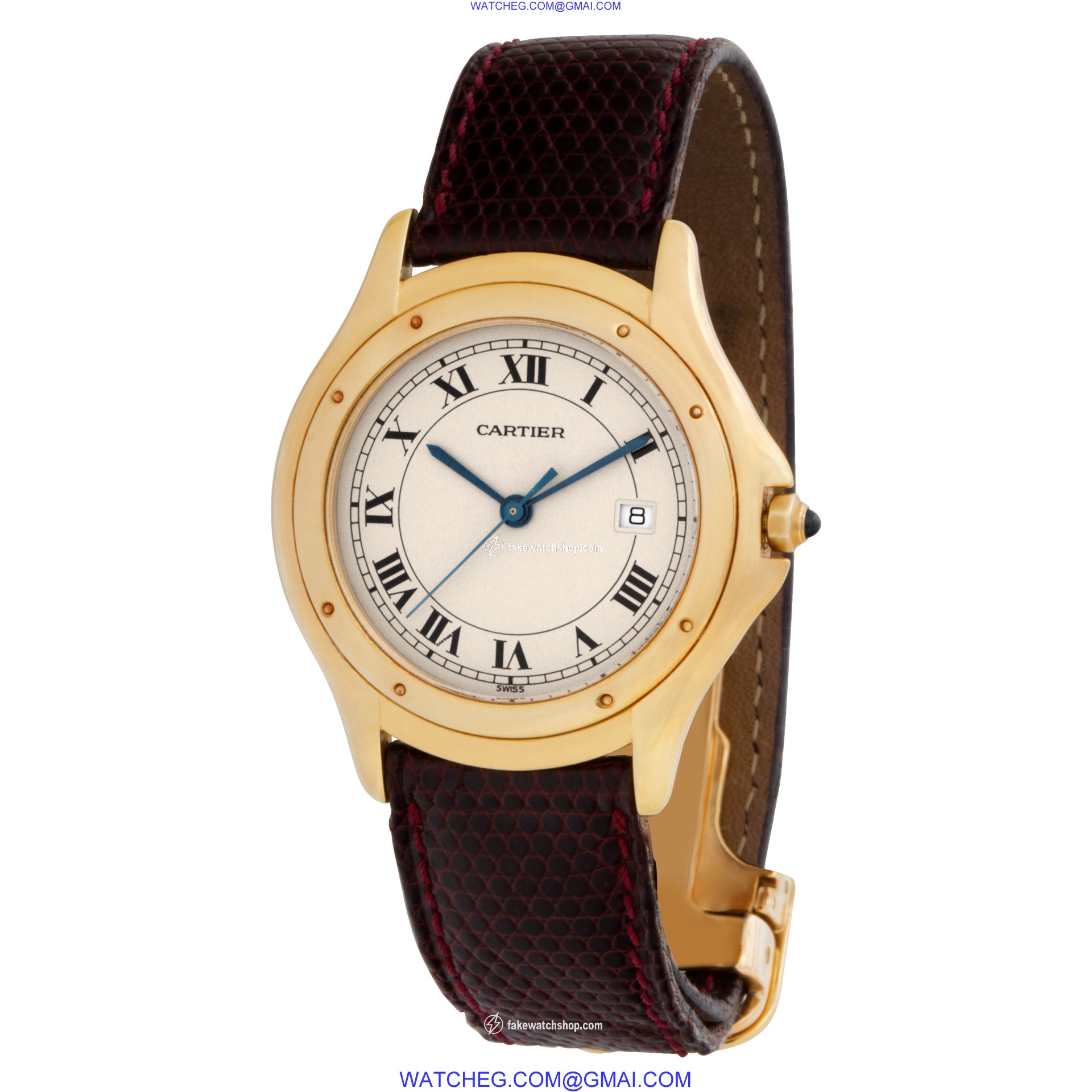 Cartier 116000R Cougar Quartz Unisex 18k yellow gold 3