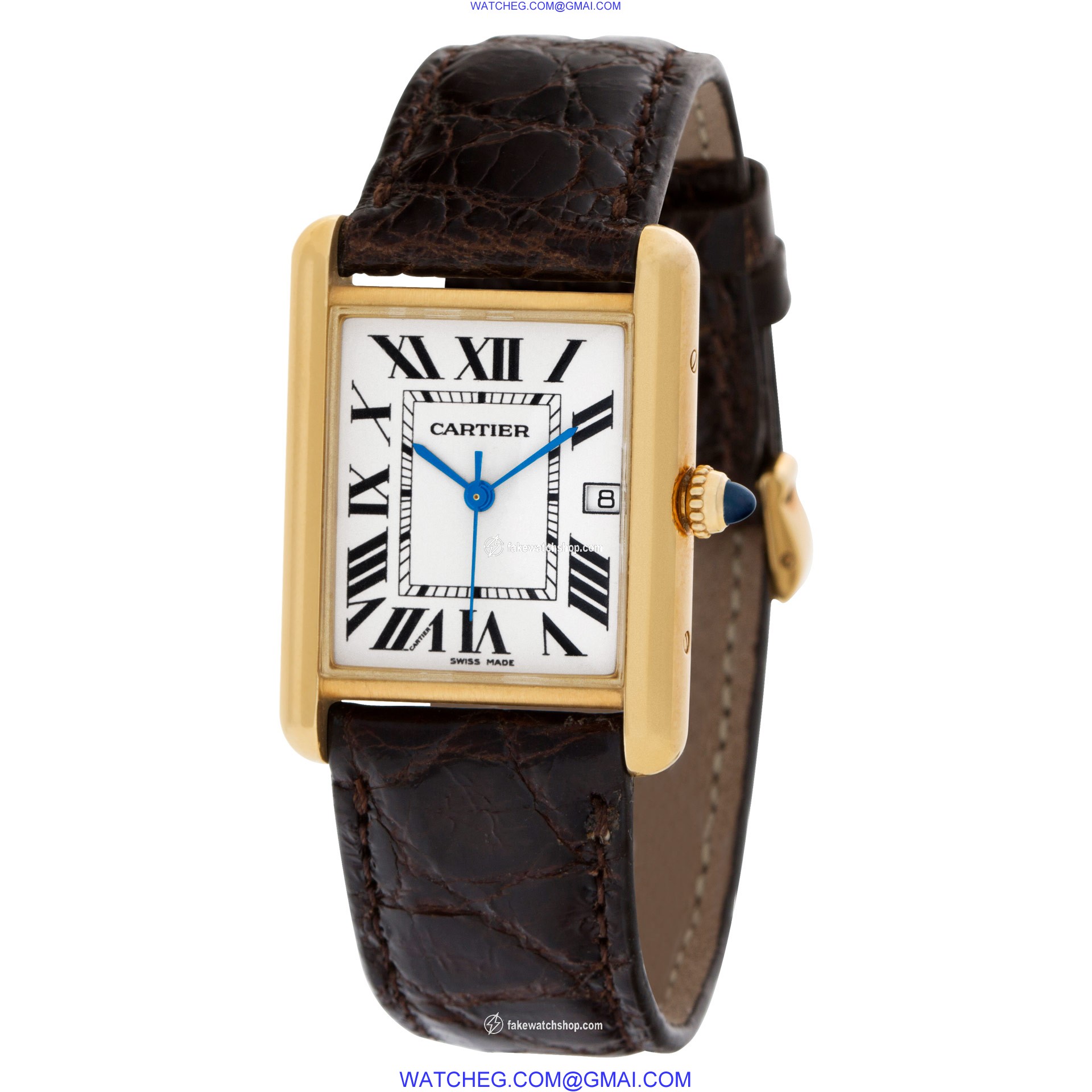 Cartier W1529756 Tank Louis Cartier Quartz Unisex 18k yellow gold 3