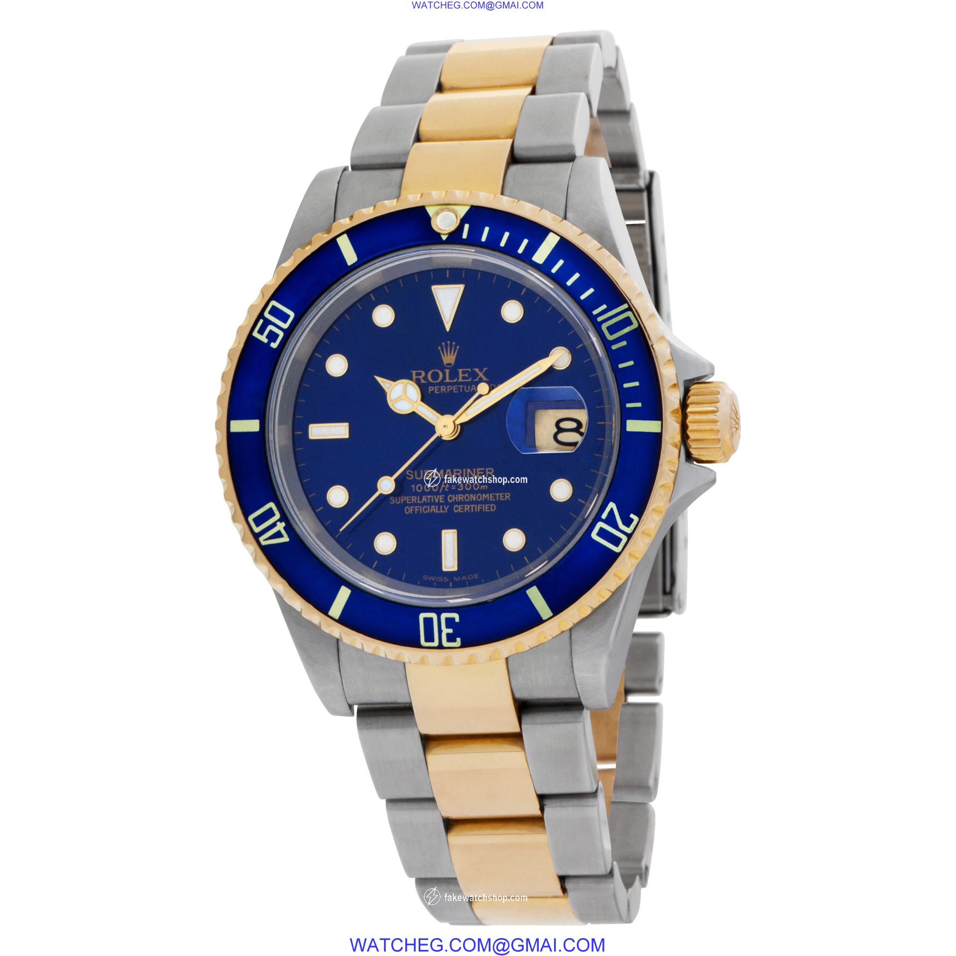 Rolex 16613 Submariner Automatic Male 18k gold & Stainless Steel 3