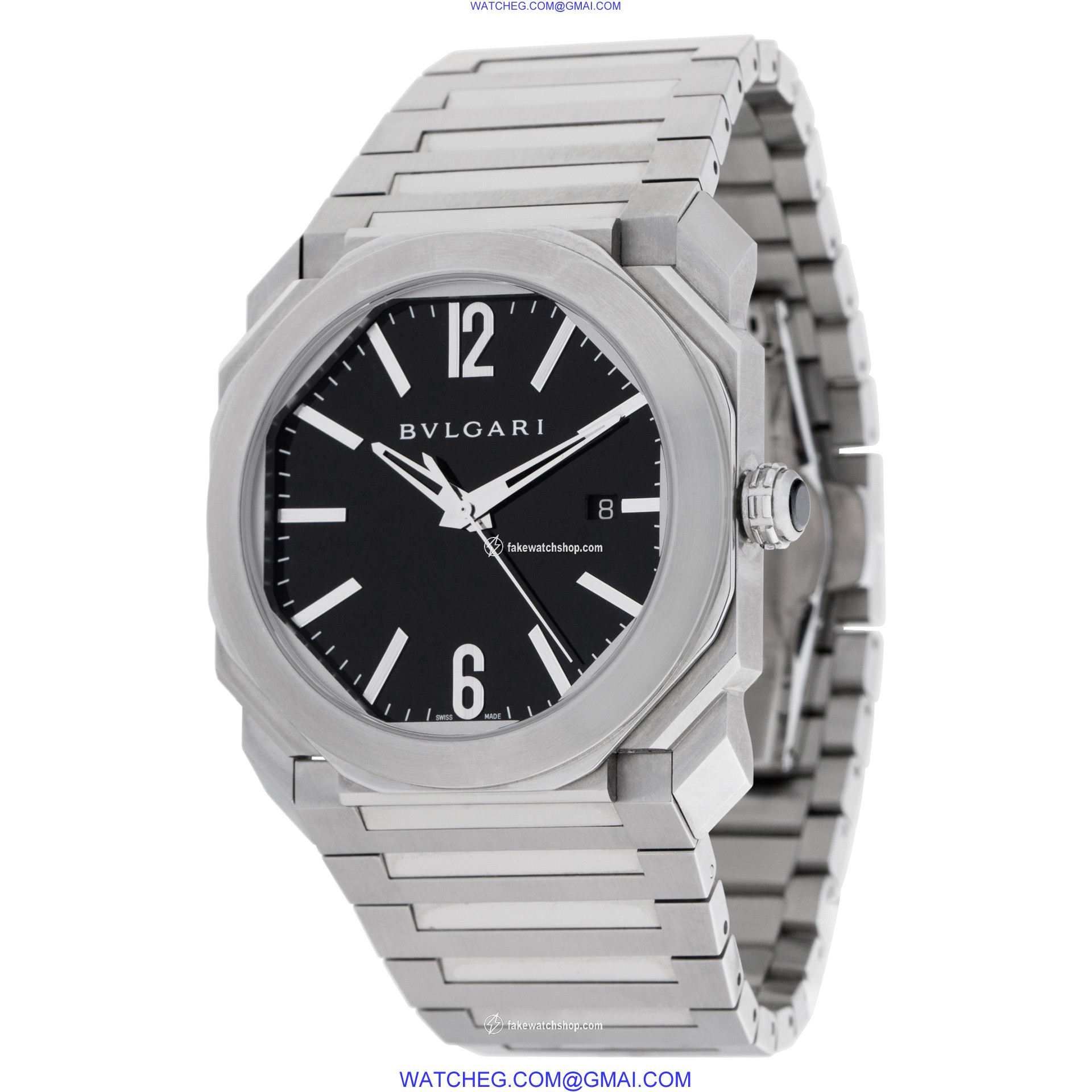 Bvlgari 102031 BGO 41 S Octo L Originale Automatic Male Stainless Steel 3