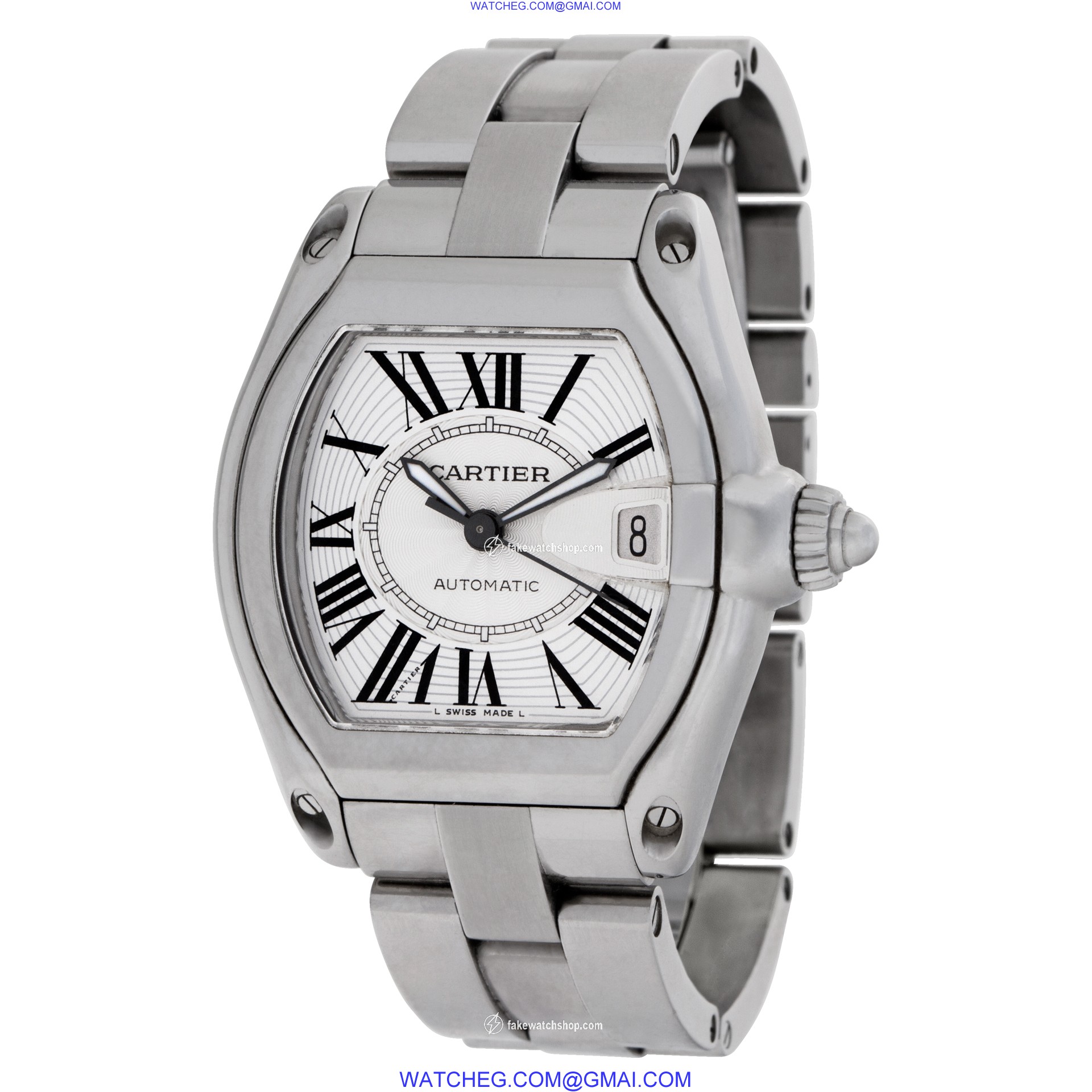 Cartier W62025V3 Roadster Automatic Male Stainless Steel 3