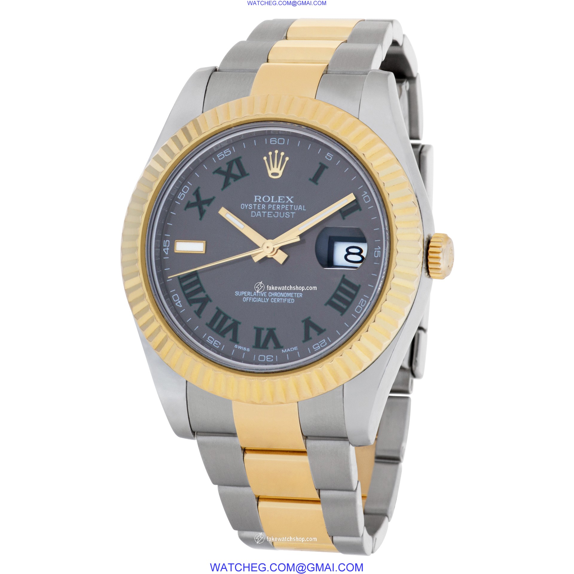 Rolex 116333 Datejust II Automatic Unisex 18k gold & Stainless Steel 3