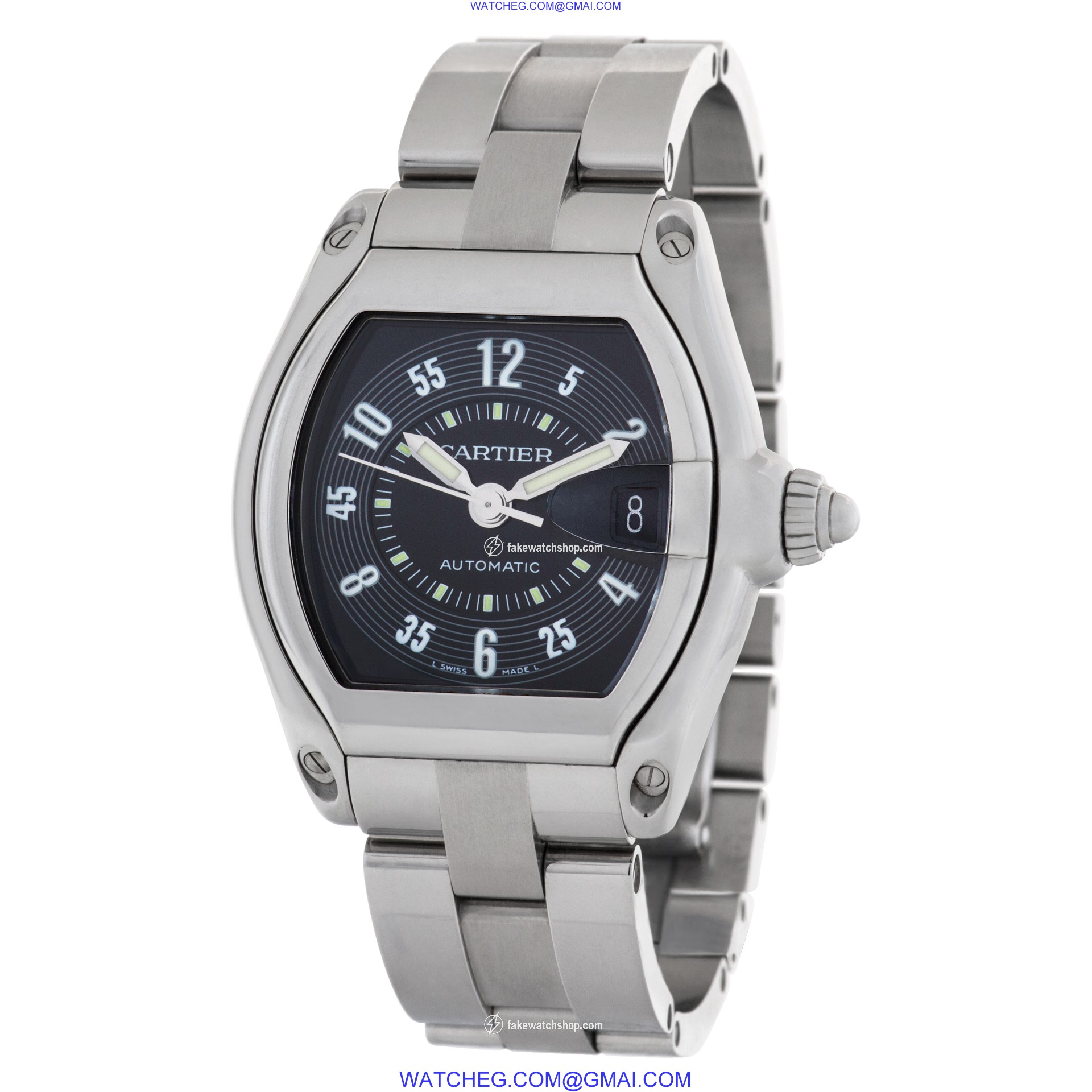 Cartier W62004V3 Roadster Automatic Unisex Stainless Steel 3