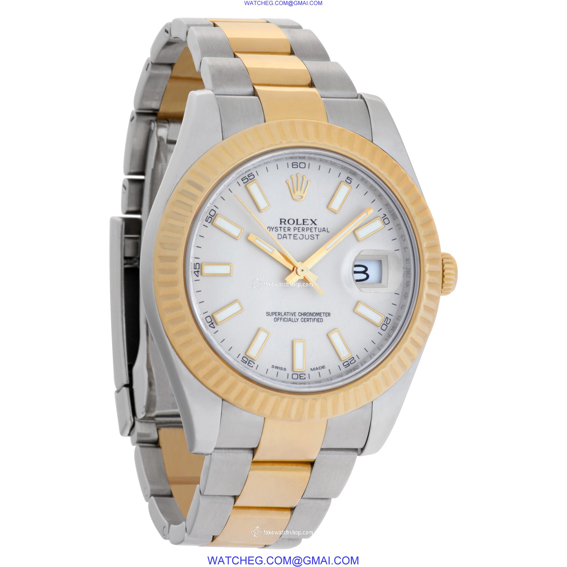 Rolex 116333 Datejust II Automatic Male 18k gold & Stainless Steel 3