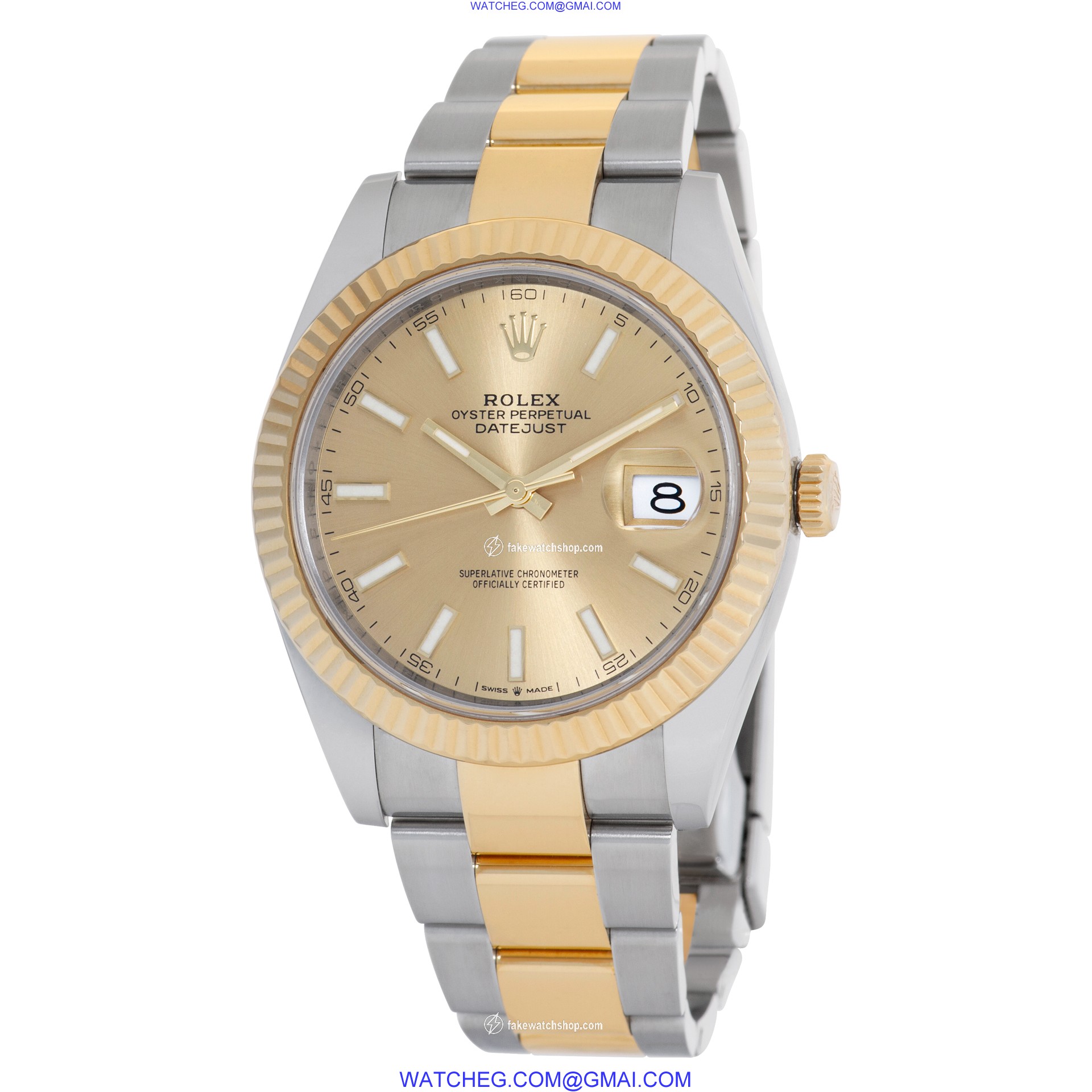 Rolex 126333 Datejust 41 Automatic Male 18k gold & Stainless Steel 3