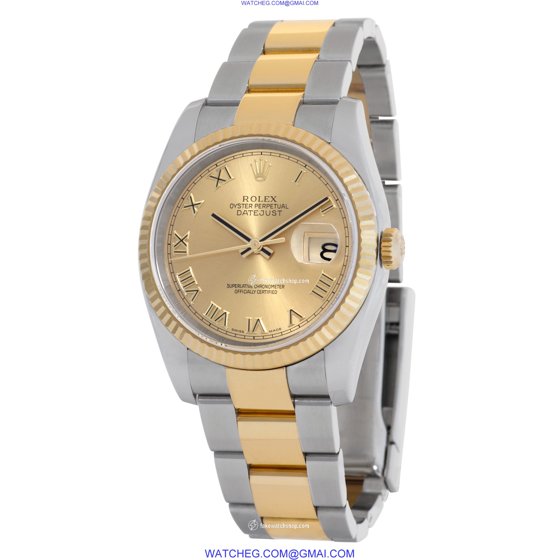 Rolex 116233 Datejust Automatic Male 18k gold & Stainless Steel 3