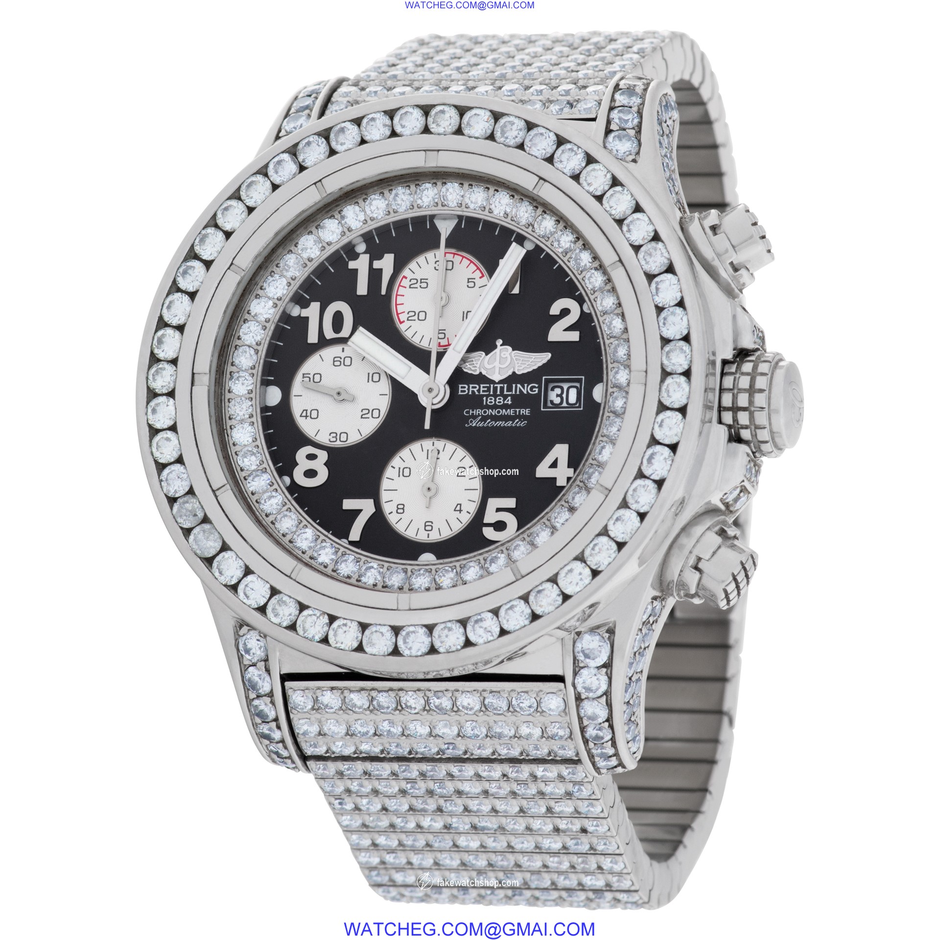Breitling A13370 Super Avenger Automatic Male Stainless Steel 3