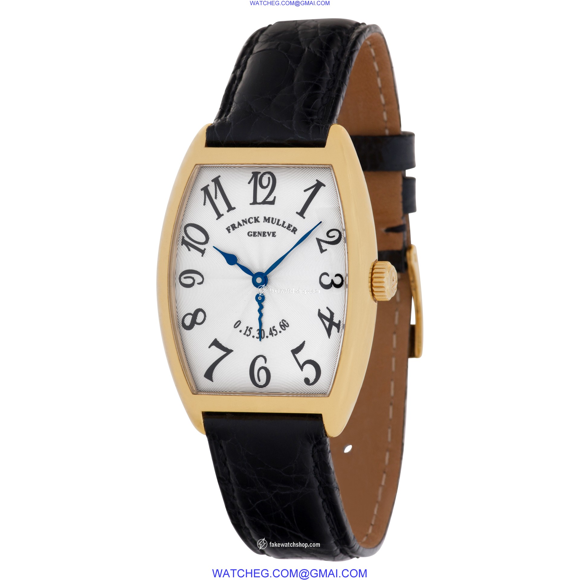 Franck Muller 2852 Curvex Manual Male 18k yellow gold 3