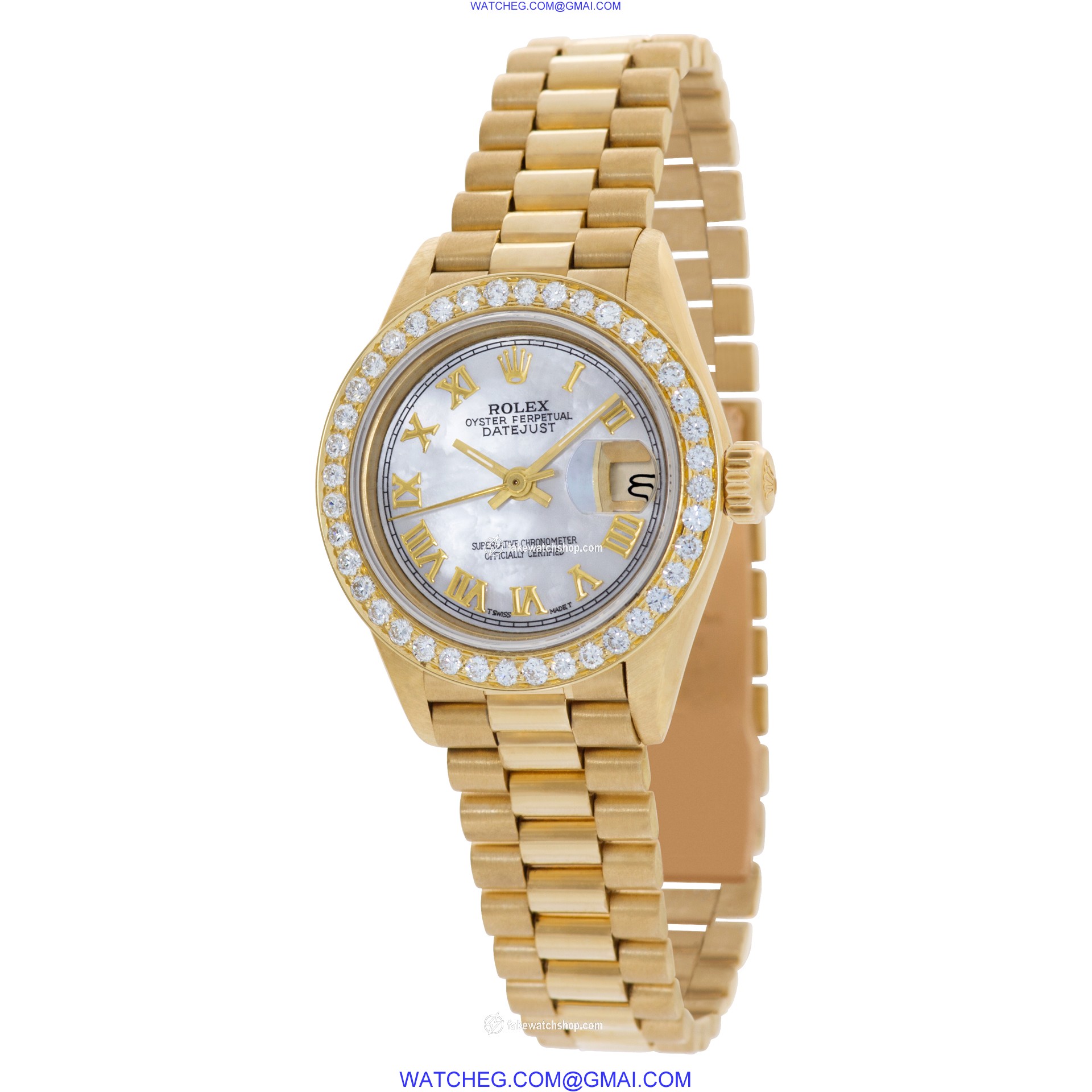 Rolex 69178 Datejust Automatic Female 18k yellow gold 3