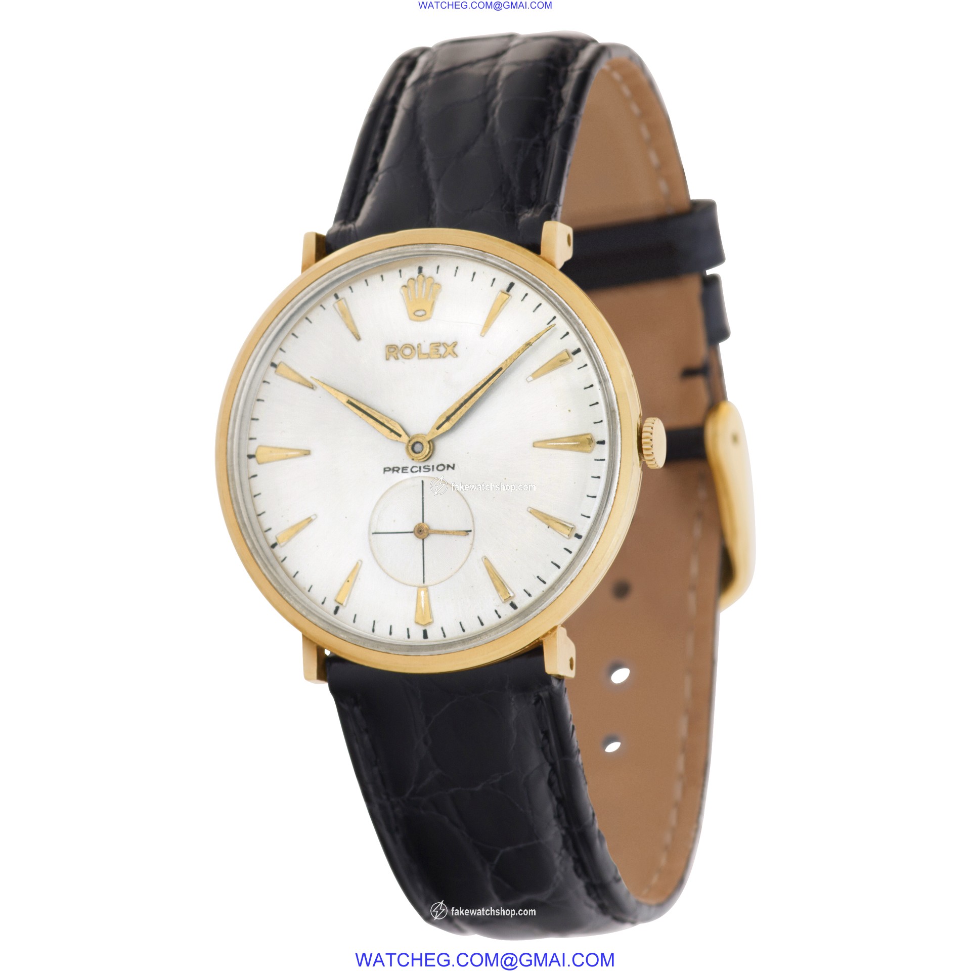 Rolex 12379 Precision Manual Unisex Gold 3