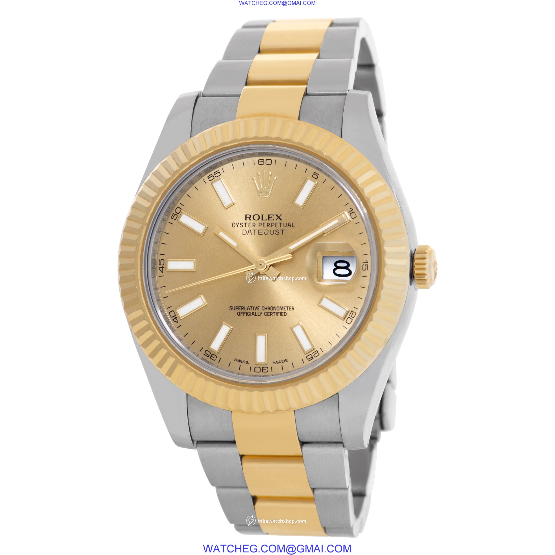Rolex 116333 Datejust II Automatic Male 18k gold & Stainless Steel 3