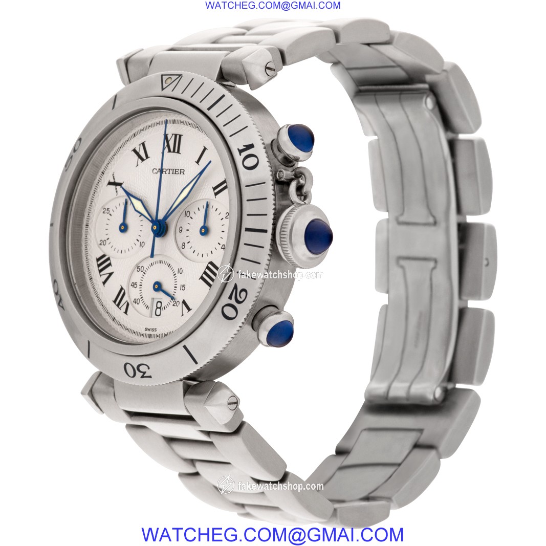 Cartier Cartier 1443 Pasha Quartz Unisex Stainless Steel 3