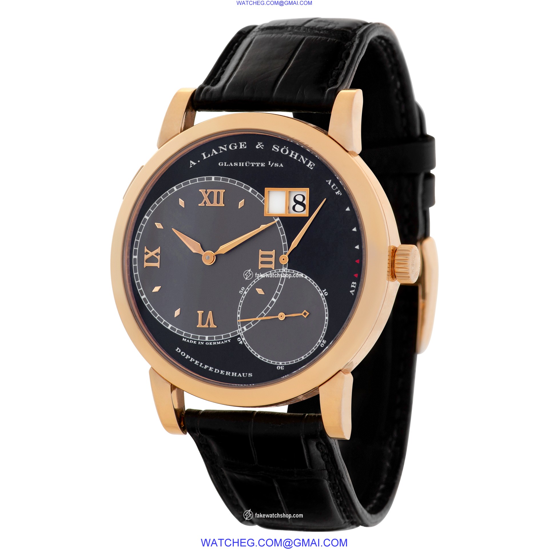 A. Lange & Sohne 115.031 Lange 1 Manual Male 18k rose gold 3