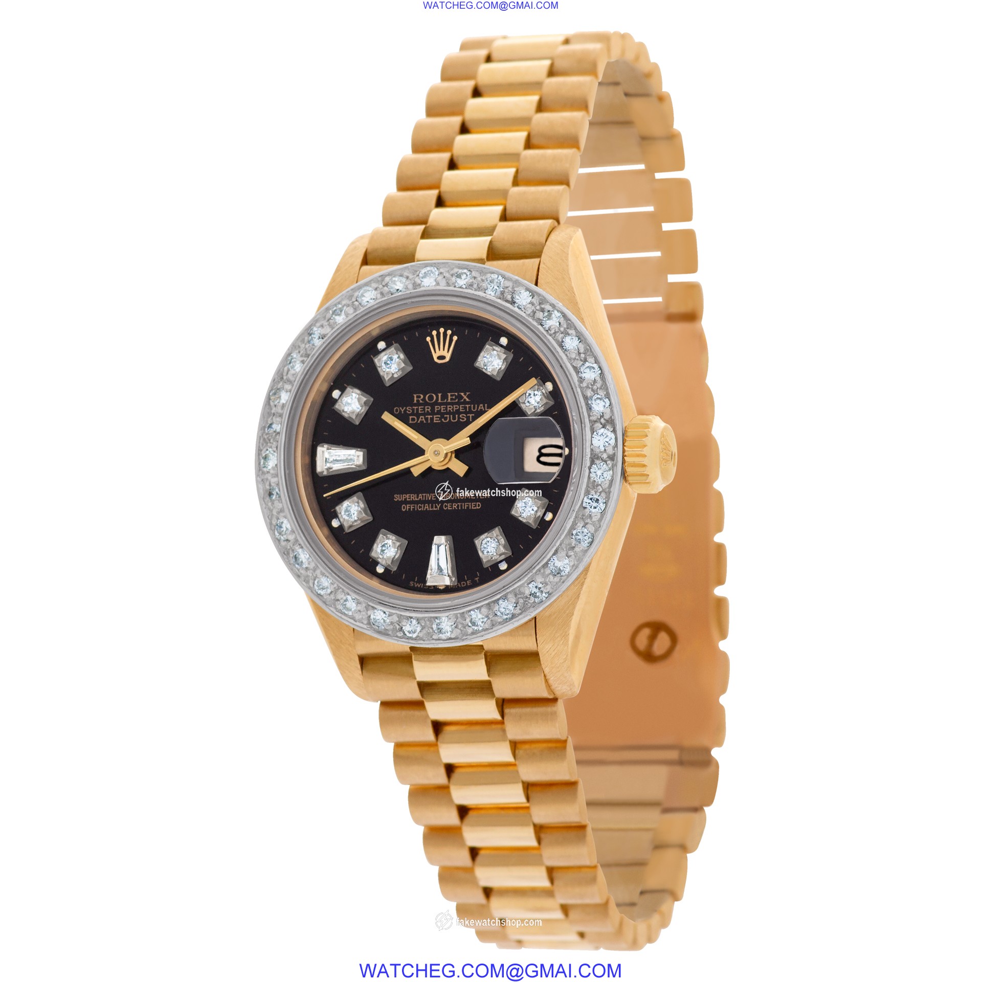 Rolex 69178 Datejust Automatic Female 18k yellow gold 3