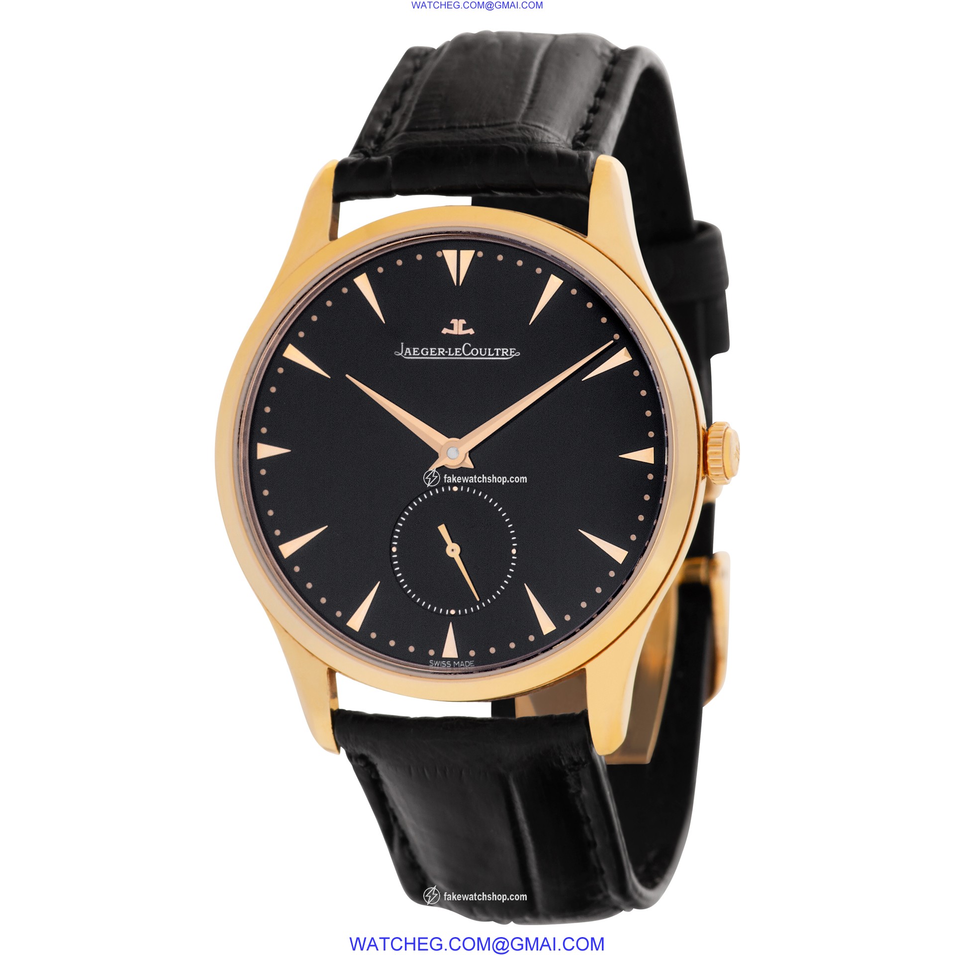 Jaeger LeCoultre Q1352470 Ultra Thin Automatic Male 18k rose gold 3