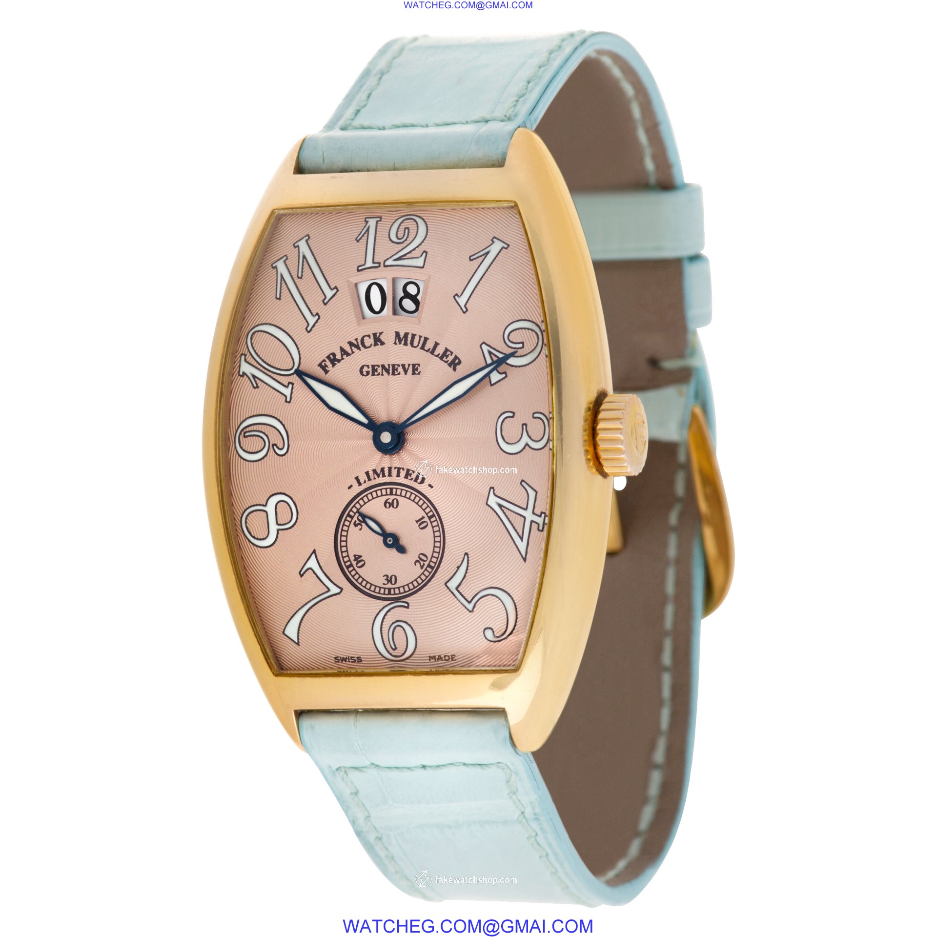 Franck Muller 2851 S6 Curvex Automatic Unisex 18k yellow gold 3