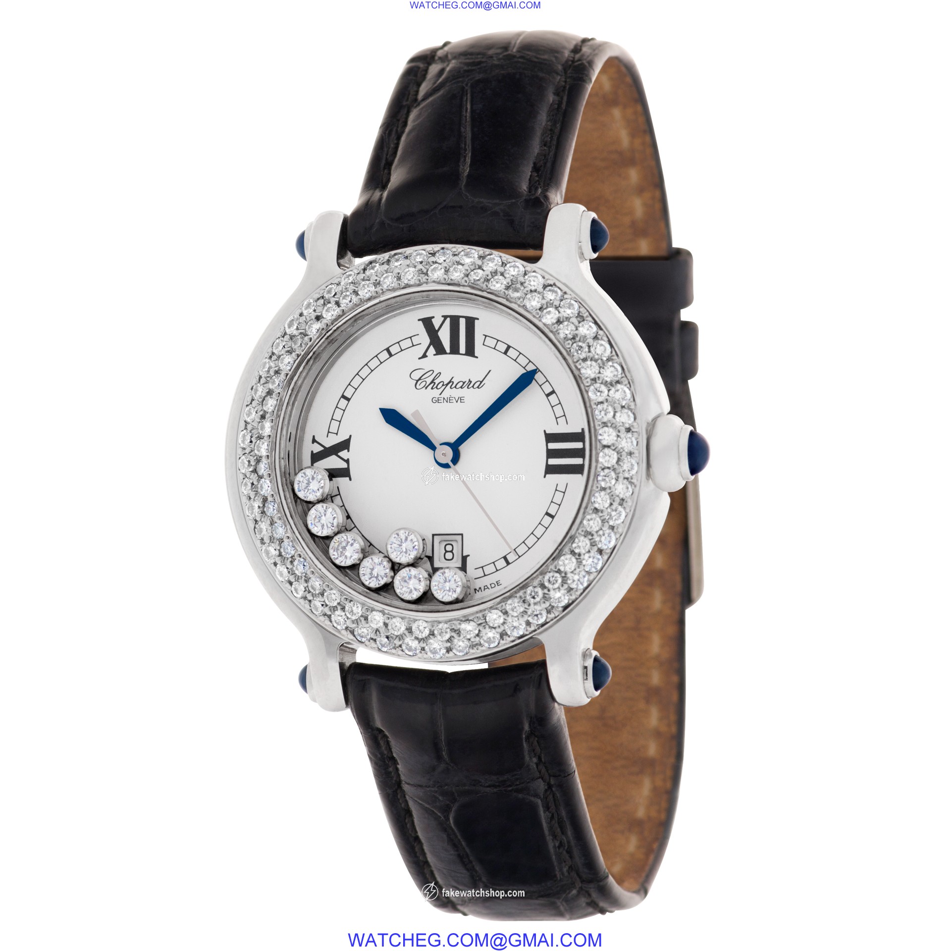 Chopard 8236 Happy Diamond Quartz Unisex Stainless Steel 3