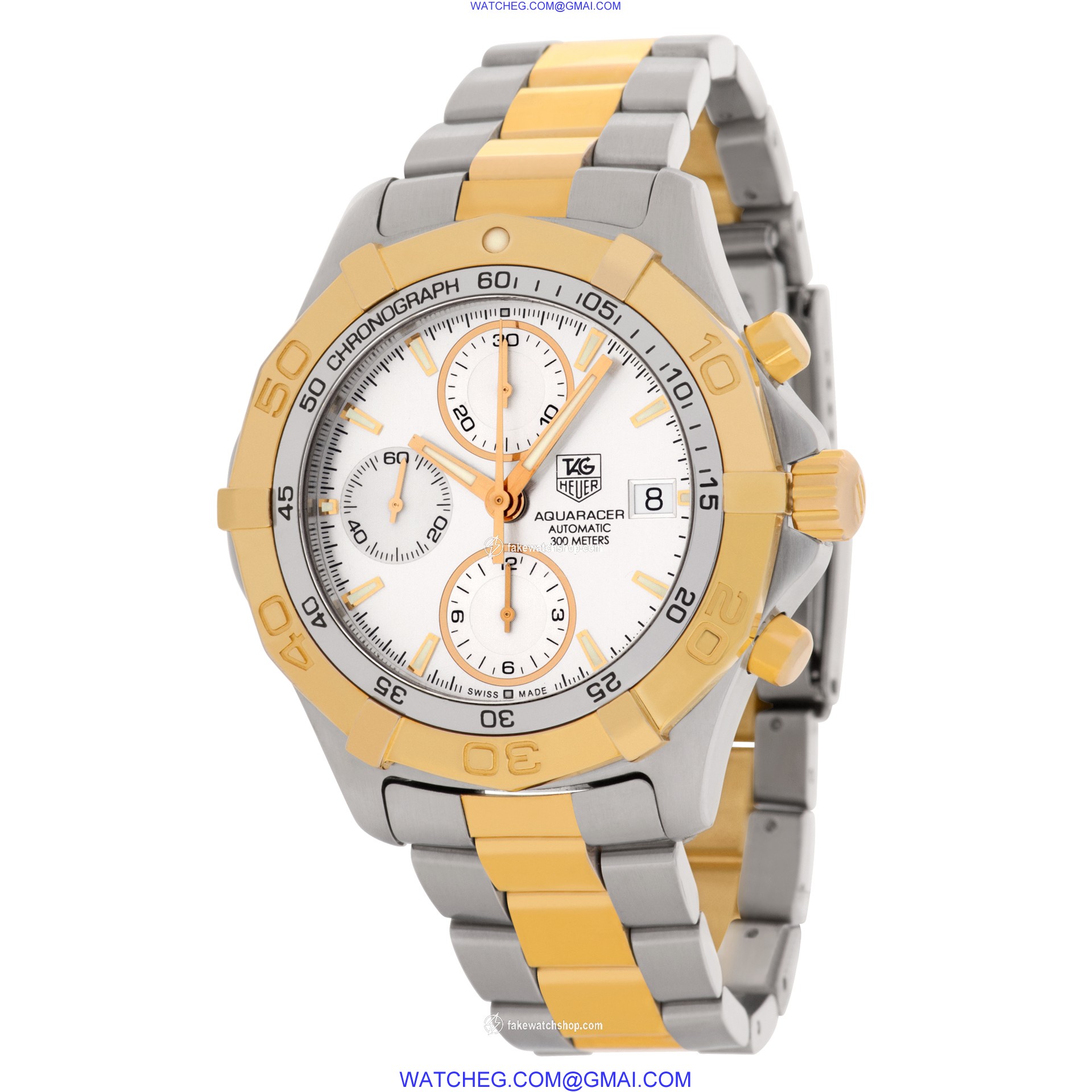 Tag Heuer CAF2120 Aquaracer Automatic Male Stainless Steel 3