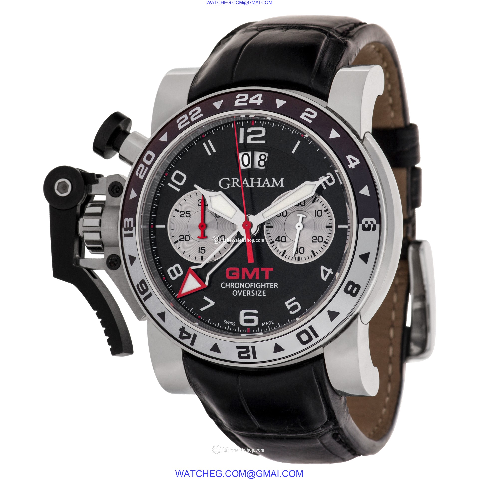 Graham 2CVBC.B15A Chronoflite GMT Automatic Male Stainless Steel 3