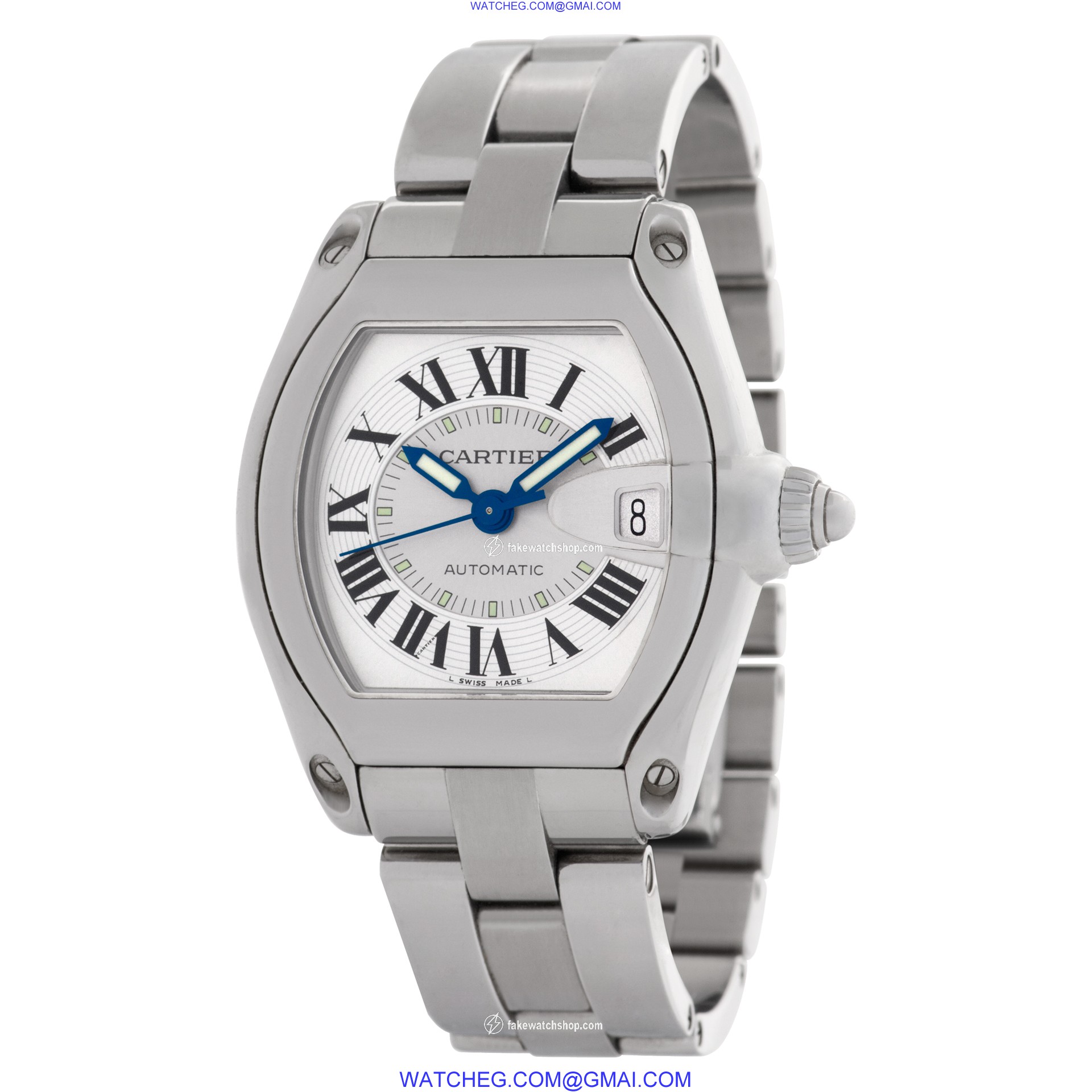 Cartier W62025V3 Roadster Automatic Unisex Stainless Steel 3
