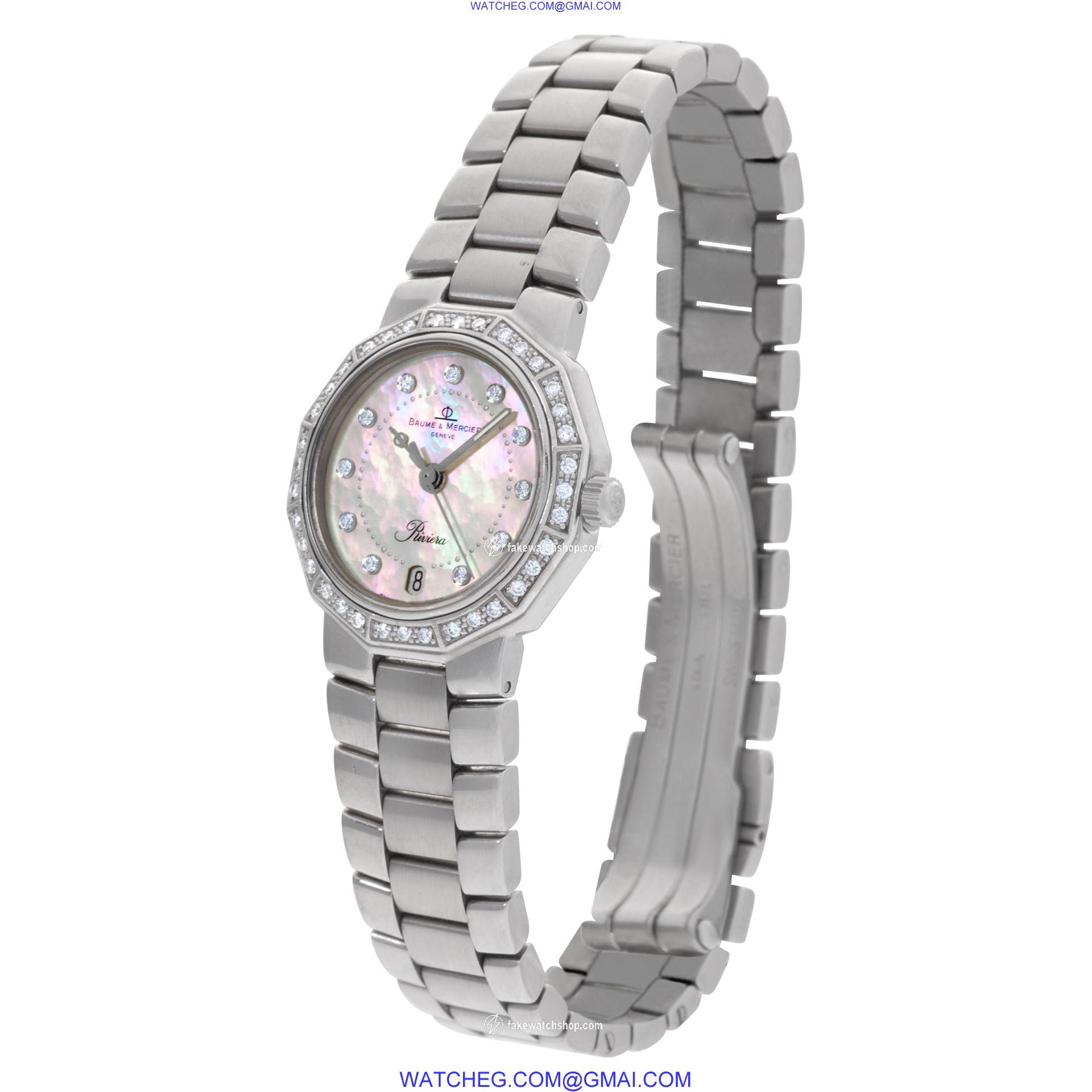 Baume & Mercier MV045057 Riviera Quartz Female Stainless Steel 3