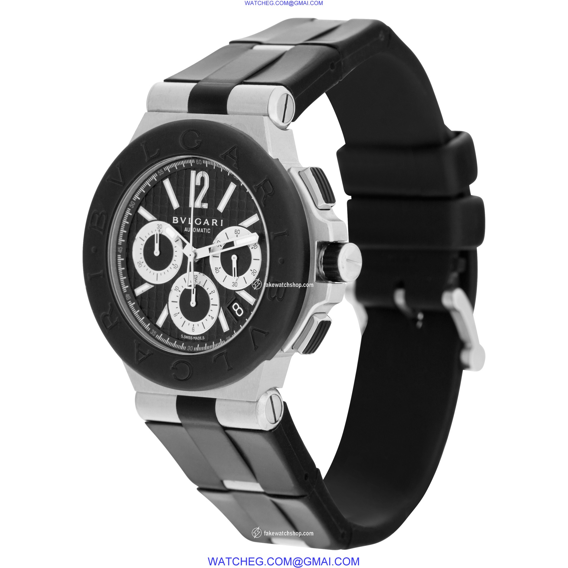 Bvlgari dg42svch Diagono Automatic Male Stainless Steel 3