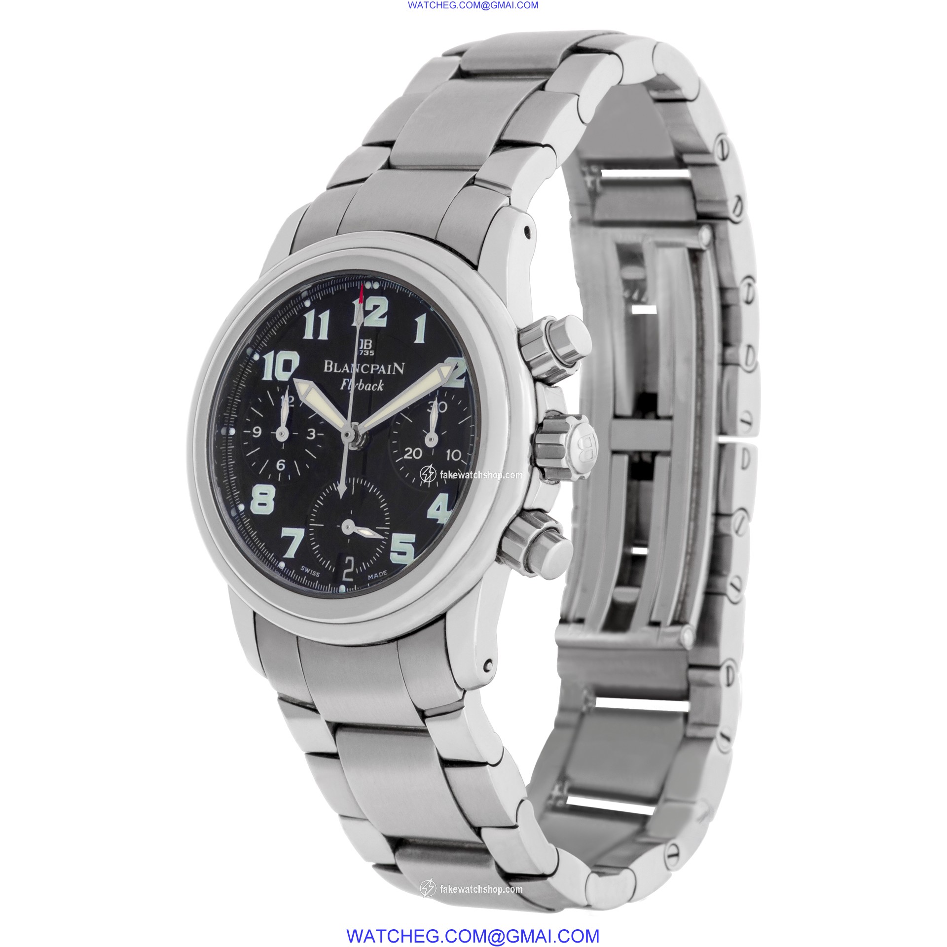 Blancpain 2185F-1130-71 Flyback Chrono Automatic Female Stainless Steel 3
