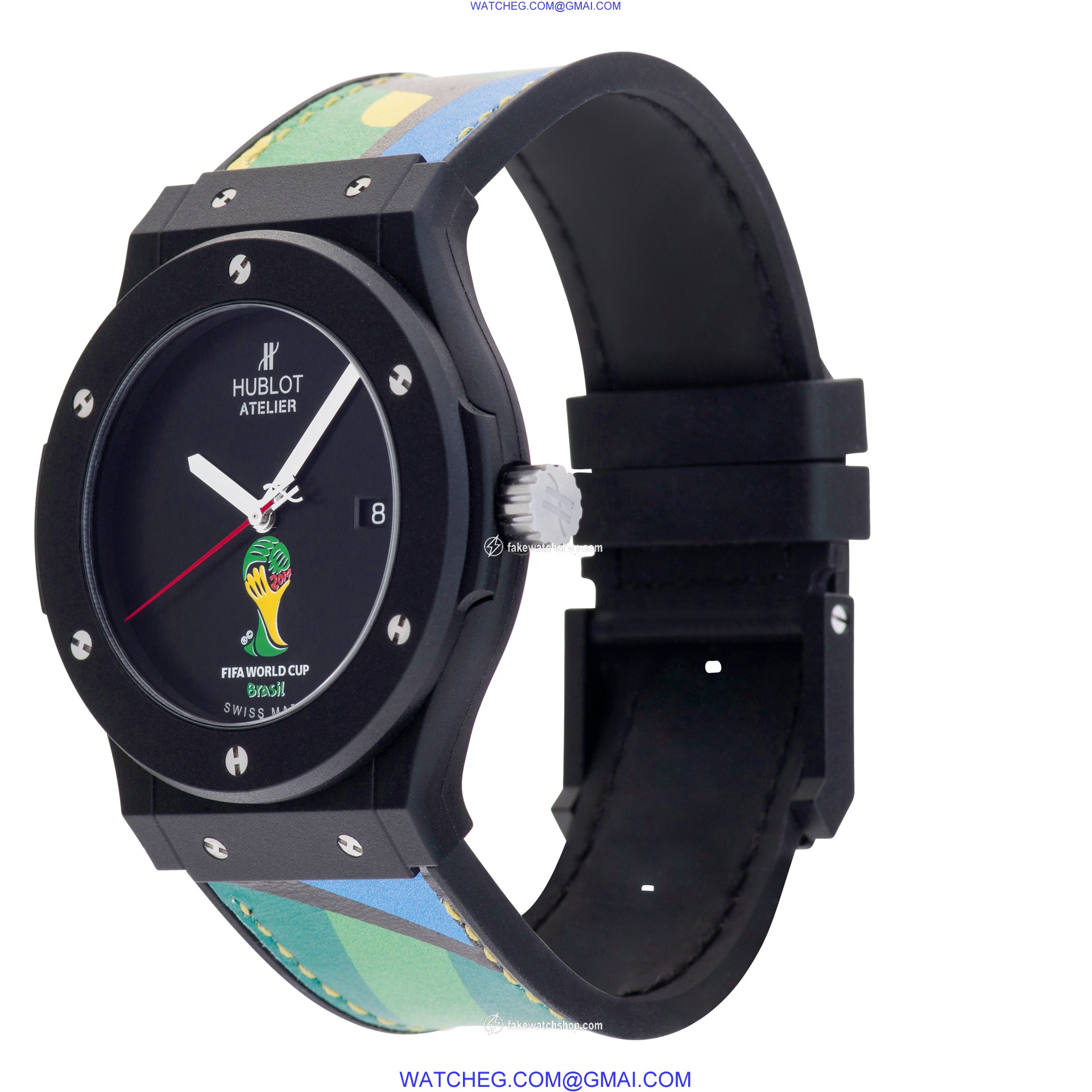 Hublot 500.XI.1100.VR.FIF14 Classic Fusion Quartz Male black composite 3