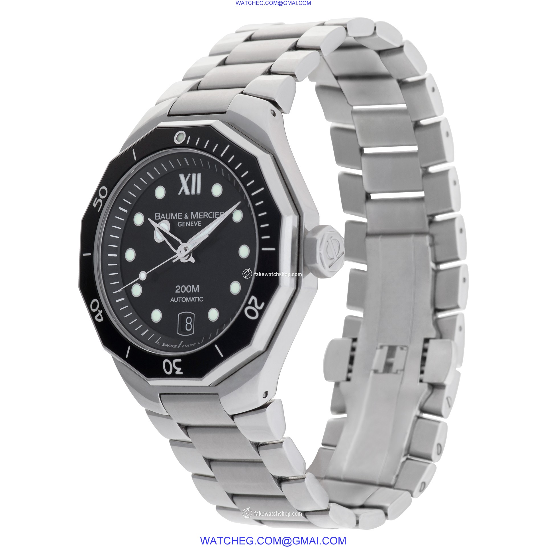 Baume & Mercier MOA08778 Riviera Automatic Male Stainless Steel 3
