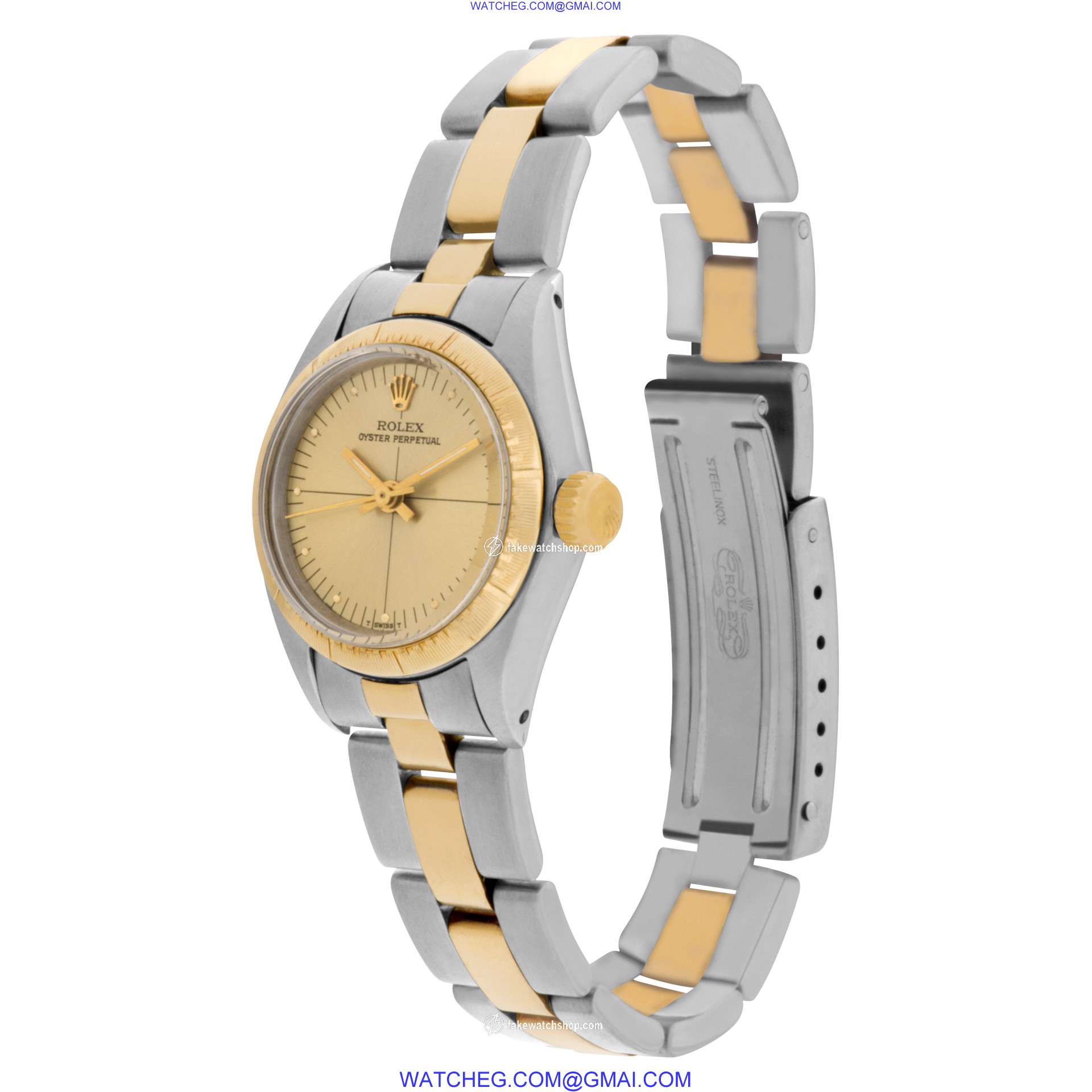 Rolex 6724 Oyster Perpetual Automatic Female 14k gold & Stainless Steel 3