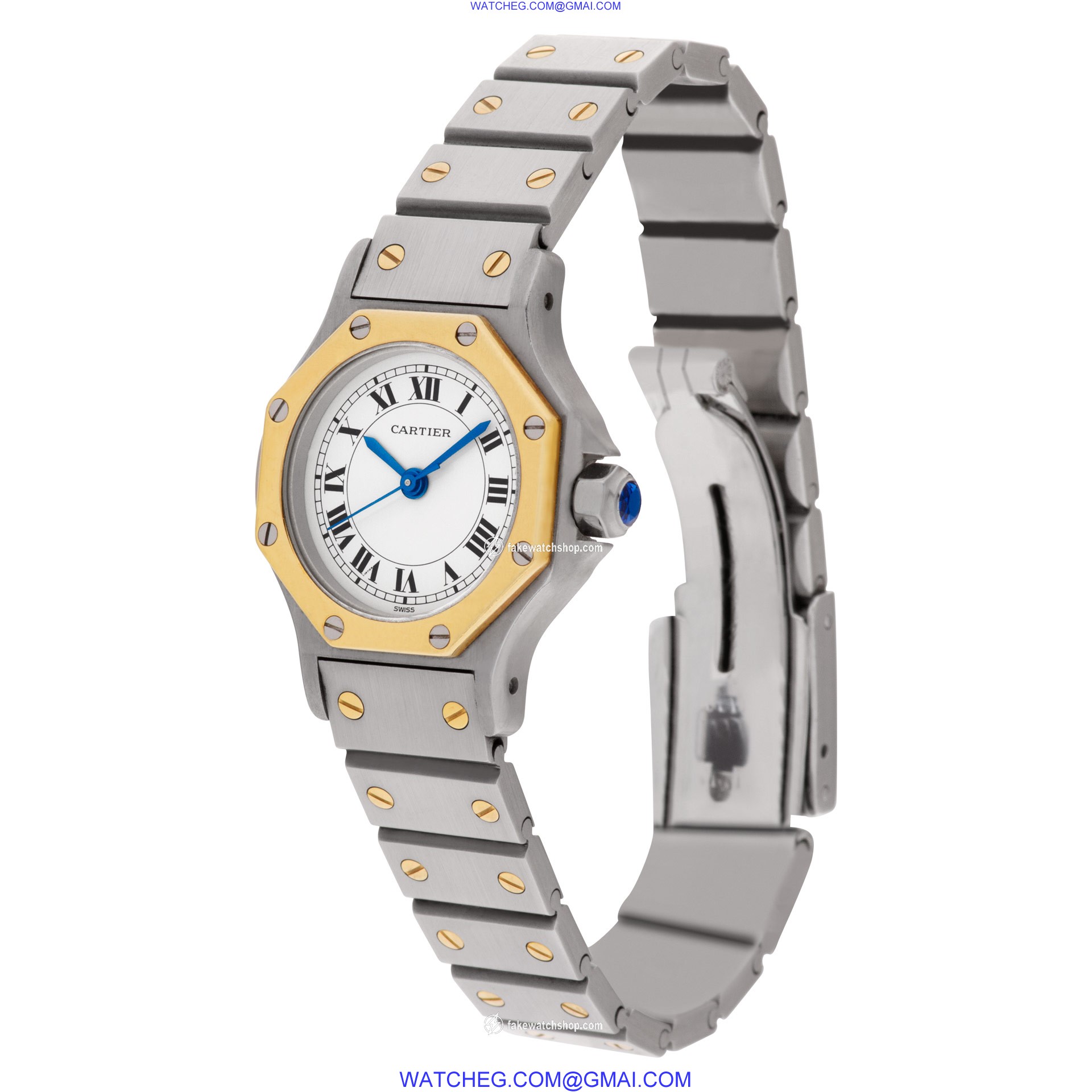 Cartier AC 980gr Santos Automatic Female Stainless Steel 3